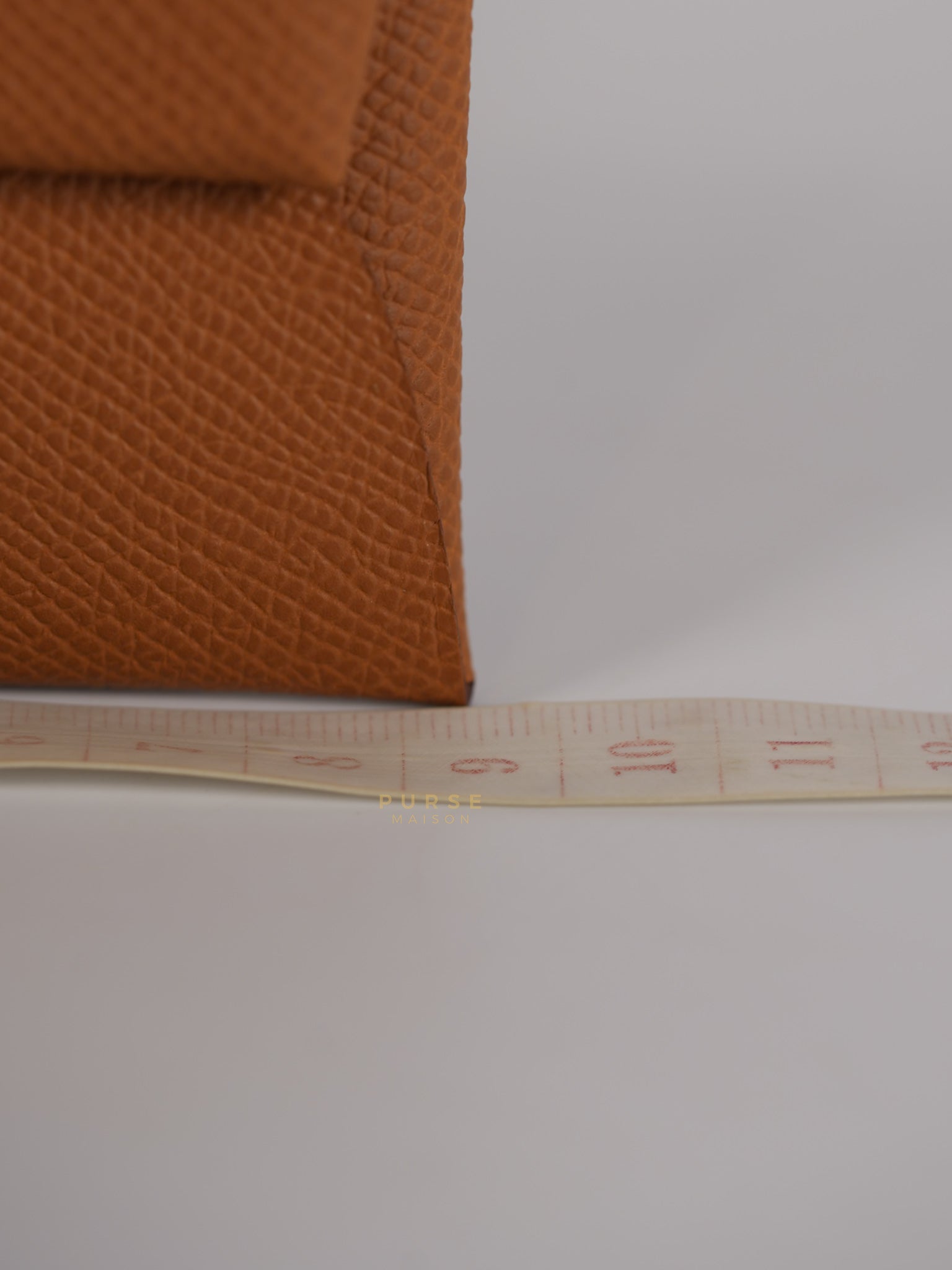 Bastia Gold in Epsom Leather Stamp B (2023) | Purse Maison Luxury Bags Shop