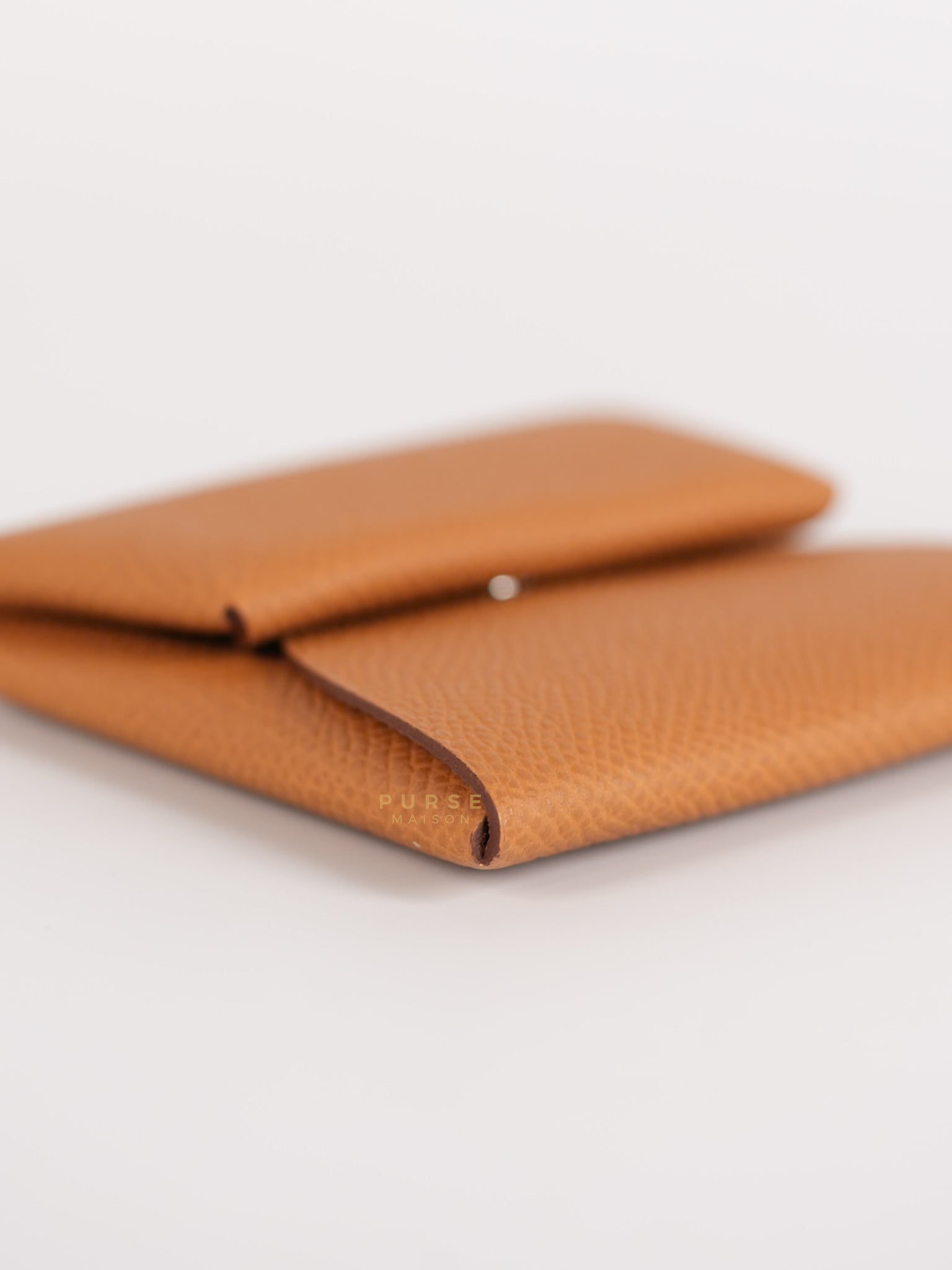 Bastia Gold in Epsom Leather Stamp B (2023) | Purse Maison Luxury Bags Shop