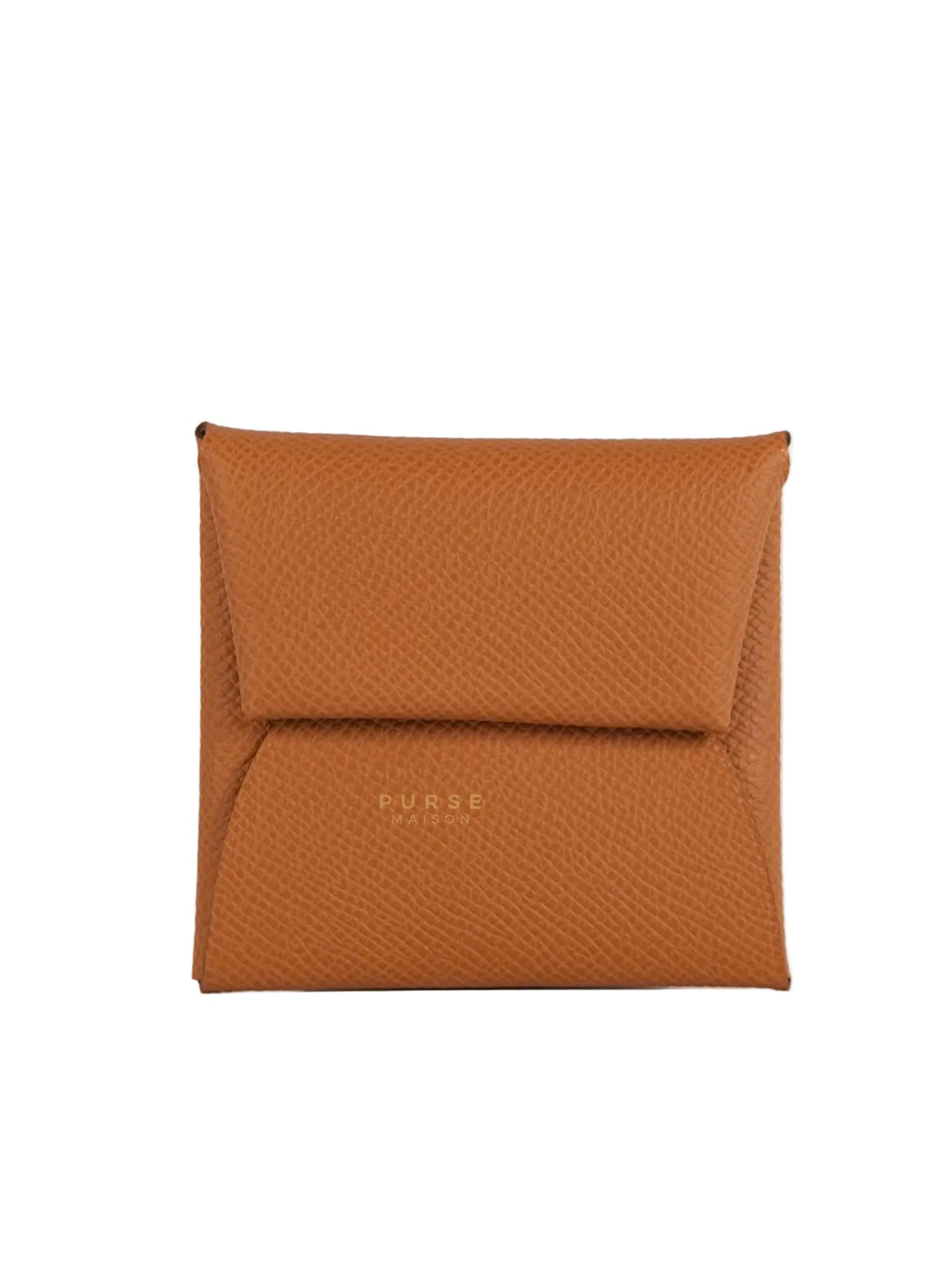 Bastia Gold in Epsom Leather Stamp B (2023) | Purse Maison Luxury Bags Shop