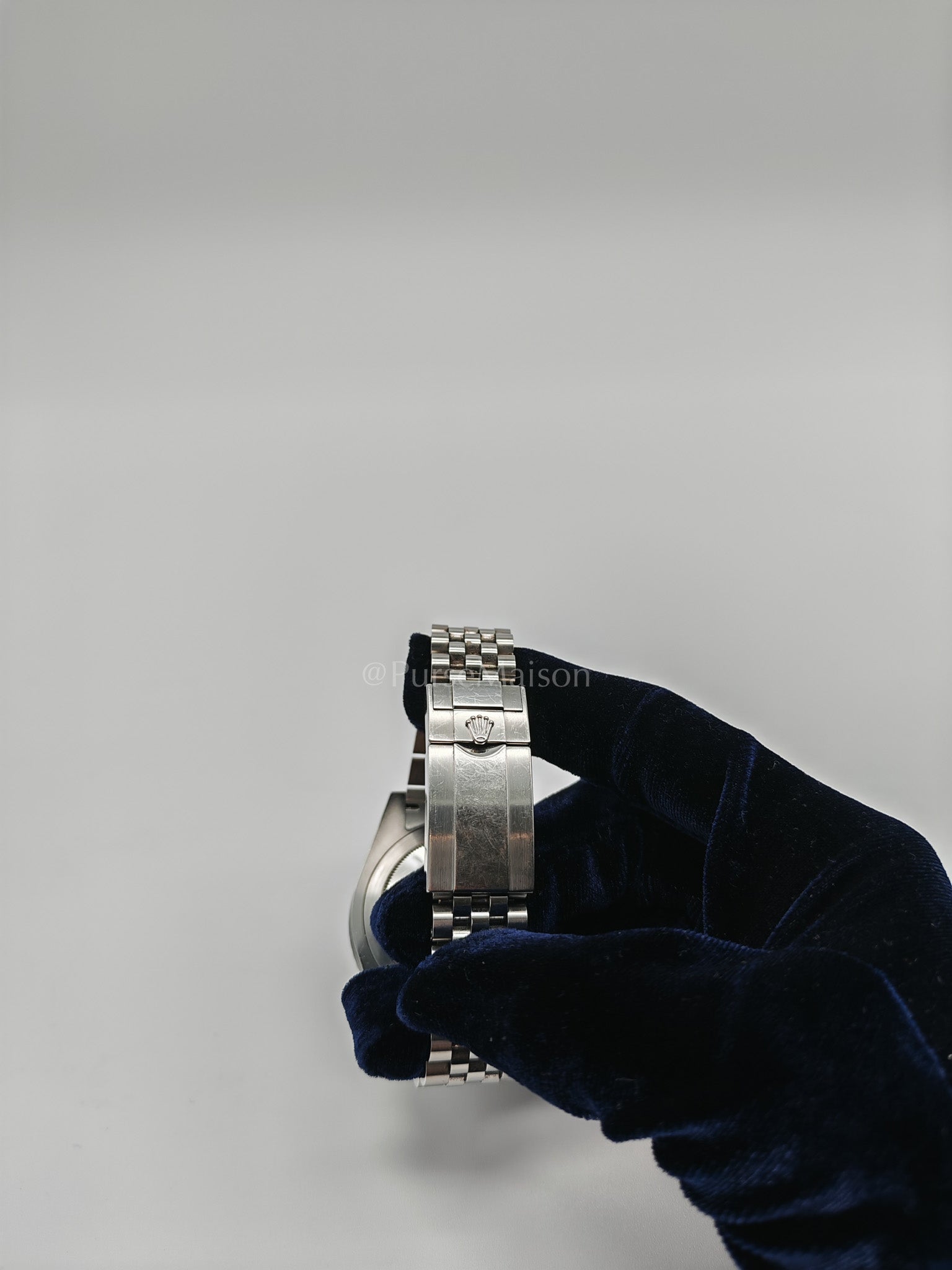 "Bat Girl" GMT-Master II Oyster Perpetual Date Jubilee Silver Stainless Steel Strap Year 2022 (Reference Number: 126710BLNR) | Purse Maison Luxury Bags Shop