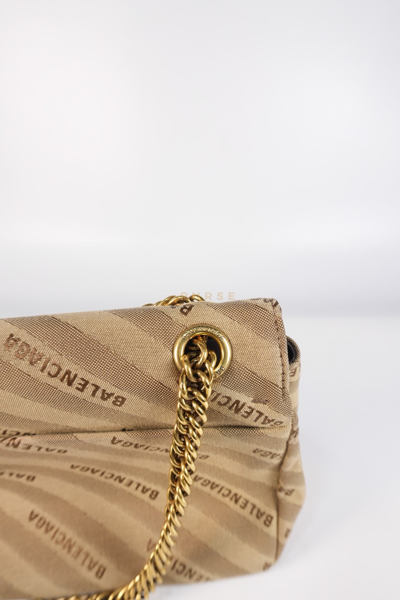 BB logo Chain Monogram Shoulder Bag | Purse Maison Luxury Bags Shop