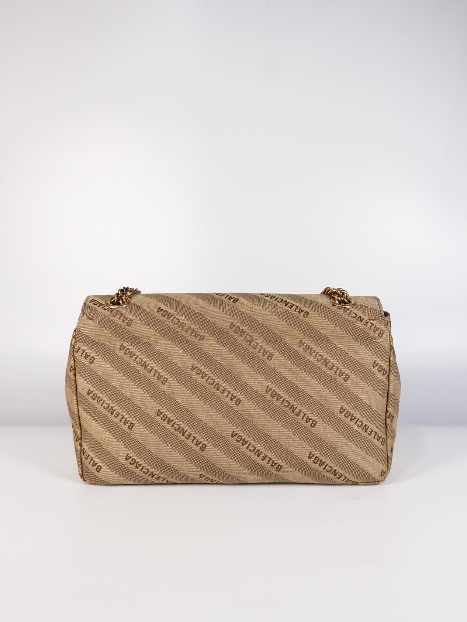 BB logo Chain Monogram Shoulder Bag | Purse Maison Luxury Bags Shop