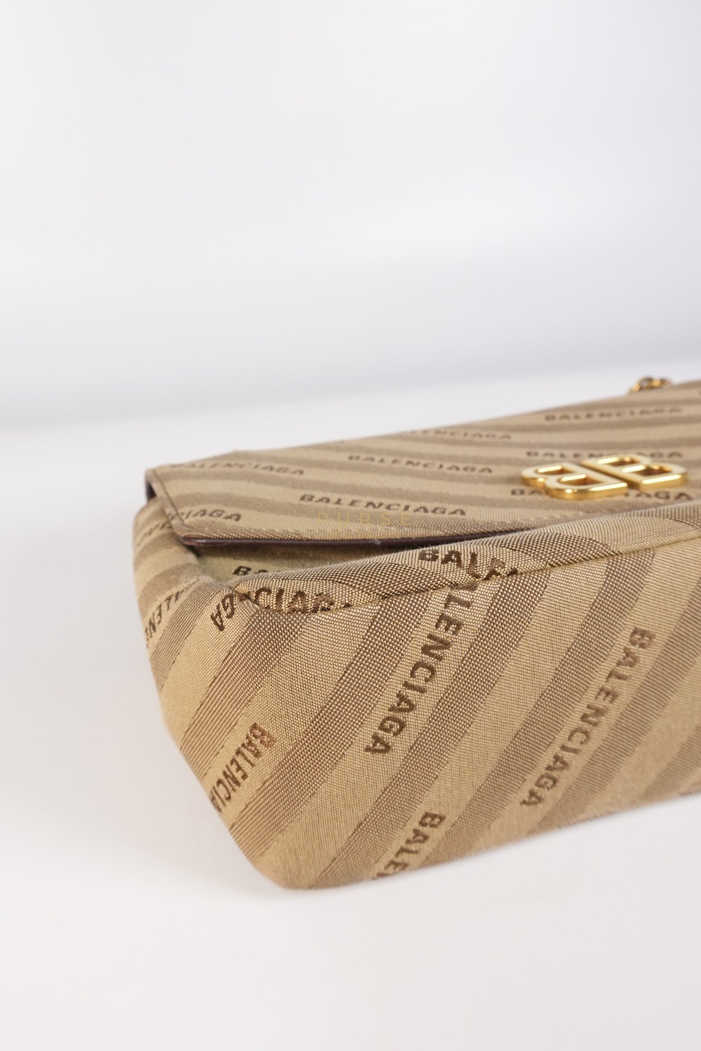 BB logo Chain Monogram Shoulder Bag | Purse Maison Luxury Bags Shop