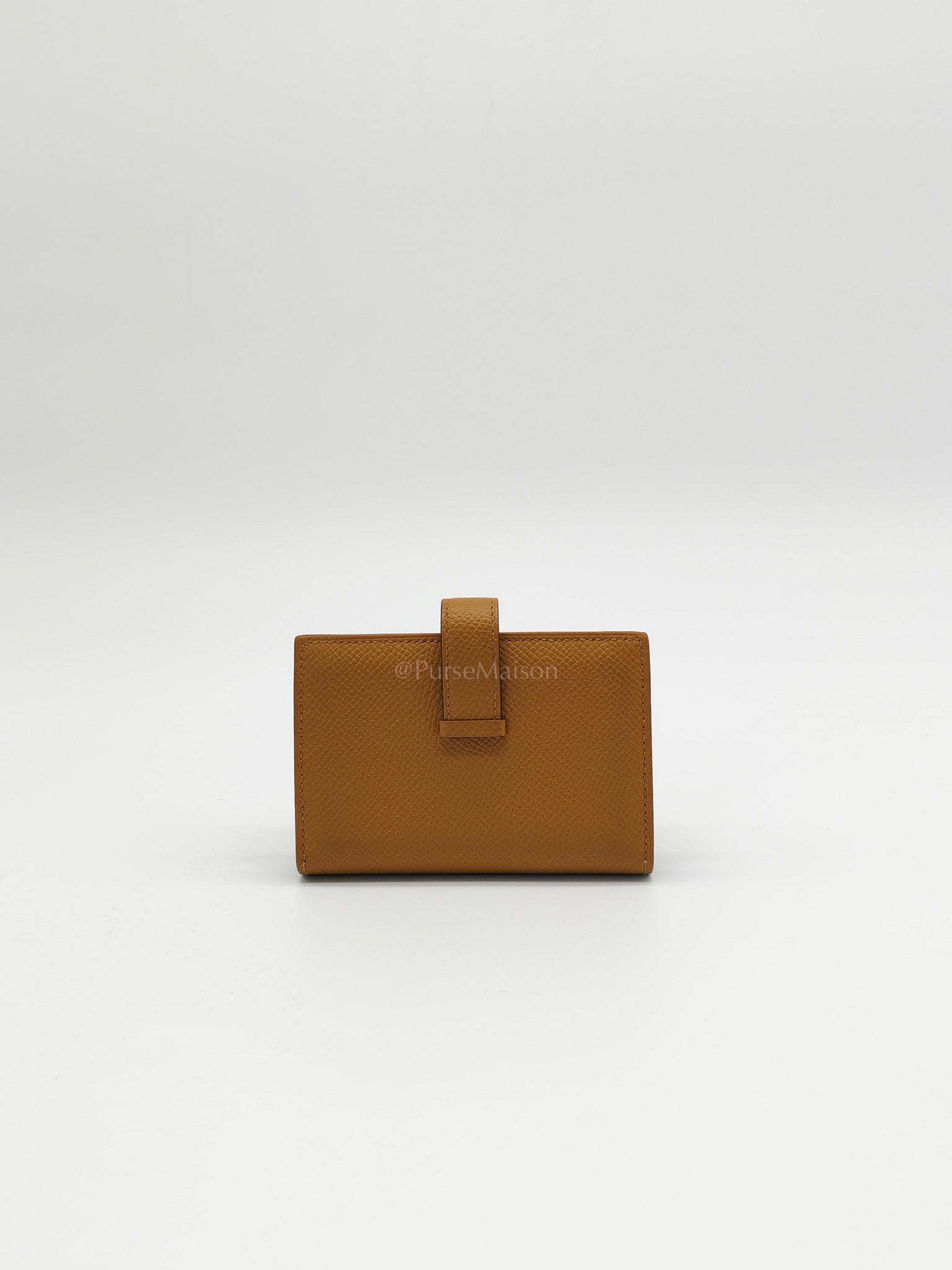 Bearn Mini Wallet Sesame in Epsom Leather Stamp Y (2020) | Purse Maison Luxury Bags Shop