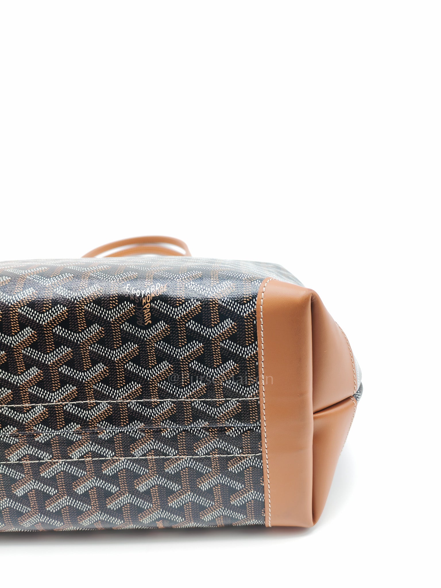 Bellechase PM in Tan Goyardine Canvas Tote Bag | Purse Maison Luxury Bags Shop
