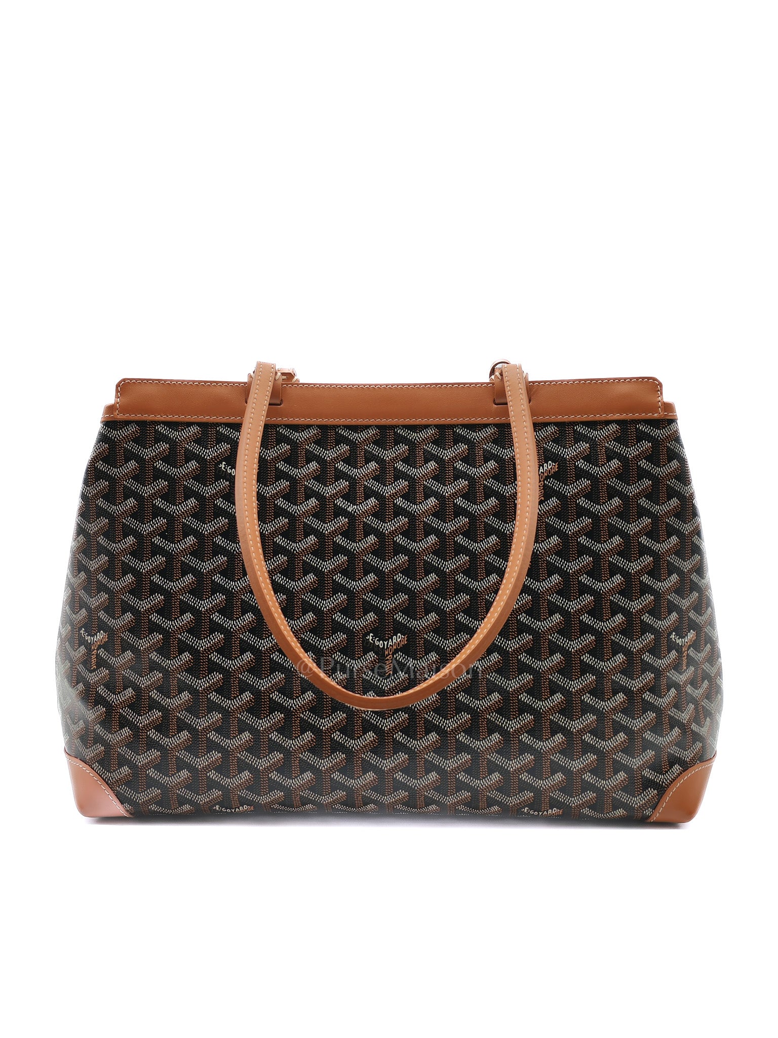 Bellechase PM in Tan Goyardine Canvas Tote Bag | Purse Maison Luxury Bags Shop