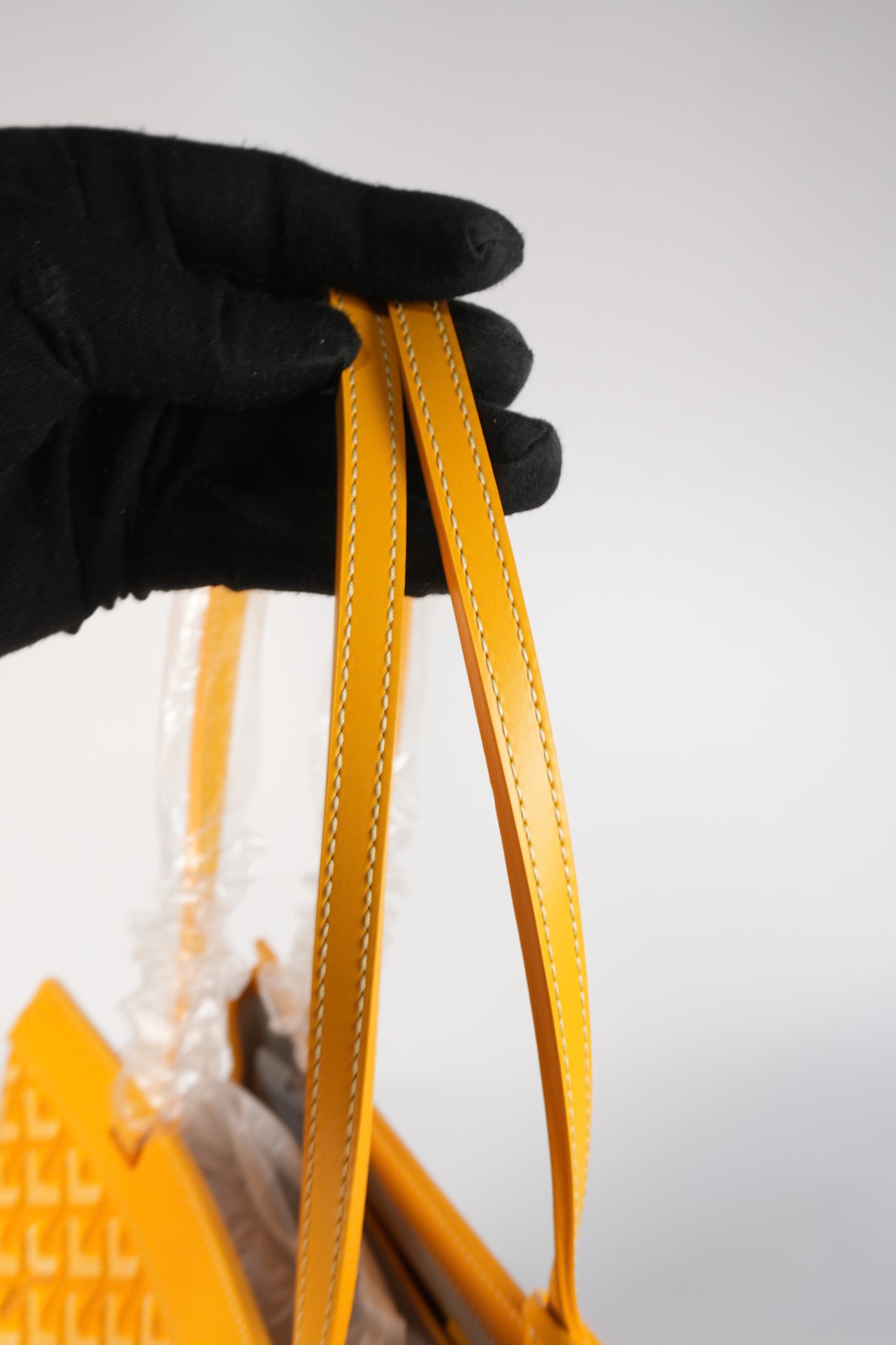 Bellechasse PM Tote Bag in Yellow Goyardine Canvas | Purse Maison Luxury Bags Shop