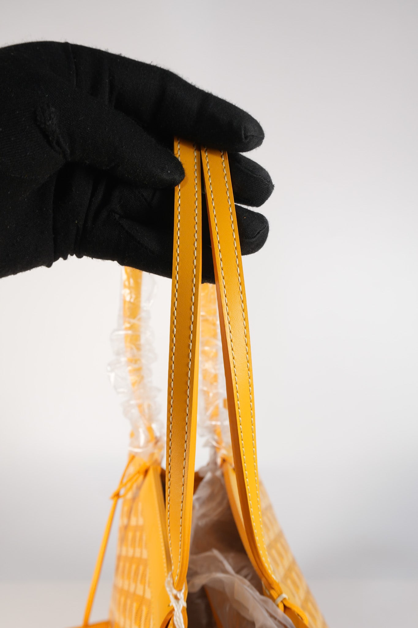 Bellechasse PM Tote Bag in Yellow Goyardine Canvas | Purse Maison Luxury Bags Shop