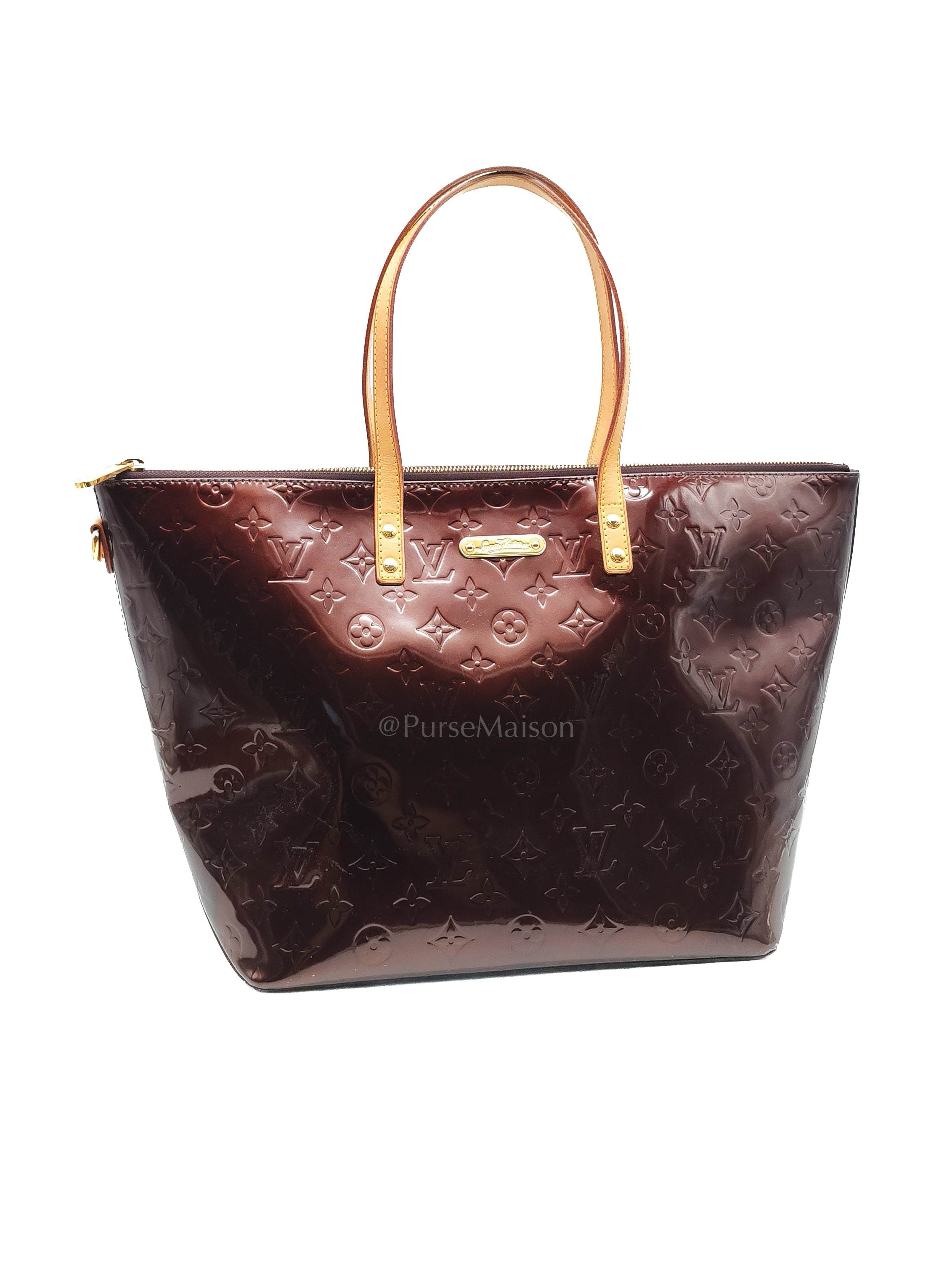 Bellevue Tote Bag GM in Monogram Vernis Patent Leather(Microchip) | Purse Maison Luxury Bags Shop