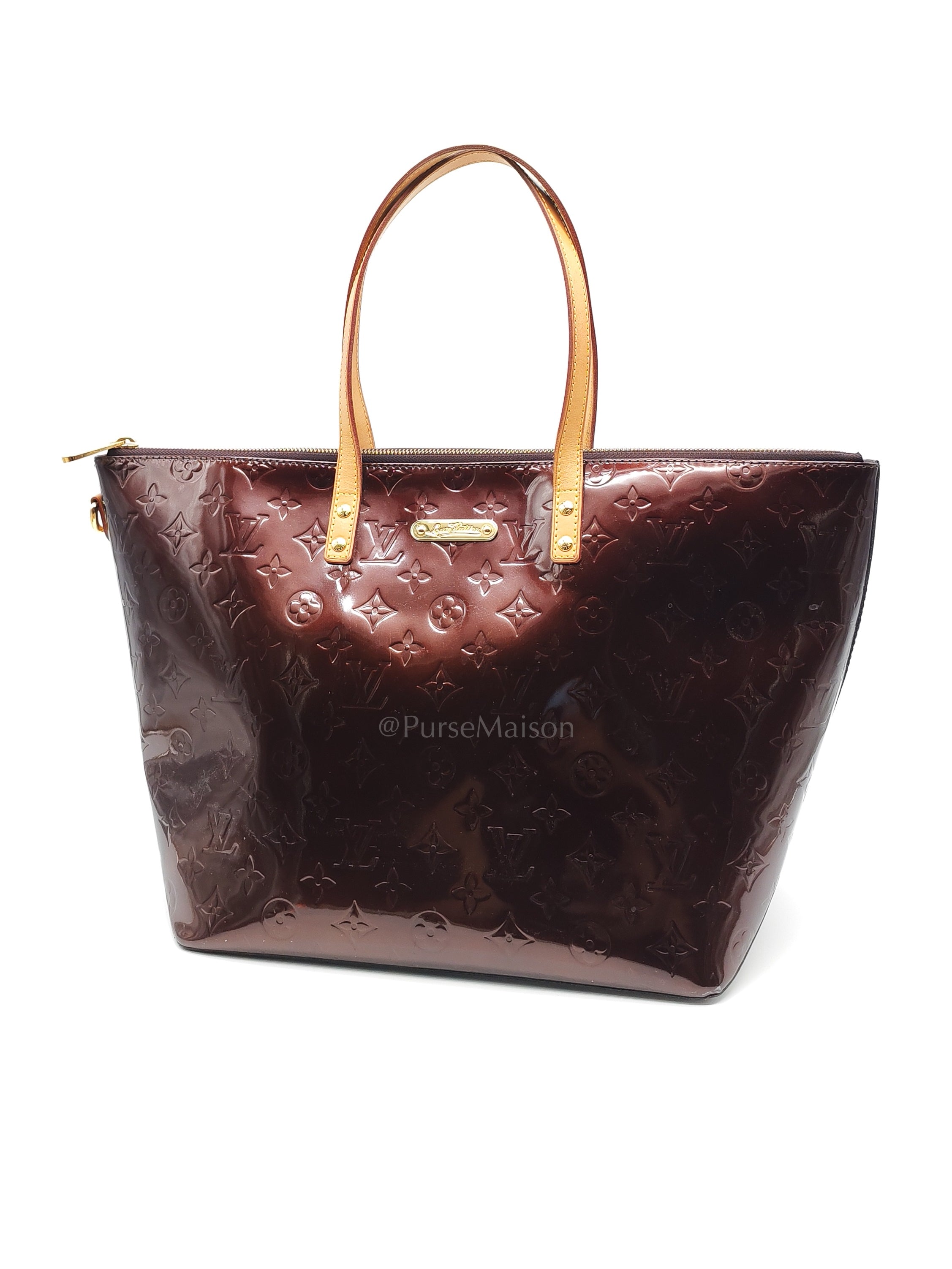 Bellevue Tote Bag GM in Monogram Vernis Patent Leather(Microchip) | Purse Maison Luxury Bags Shop