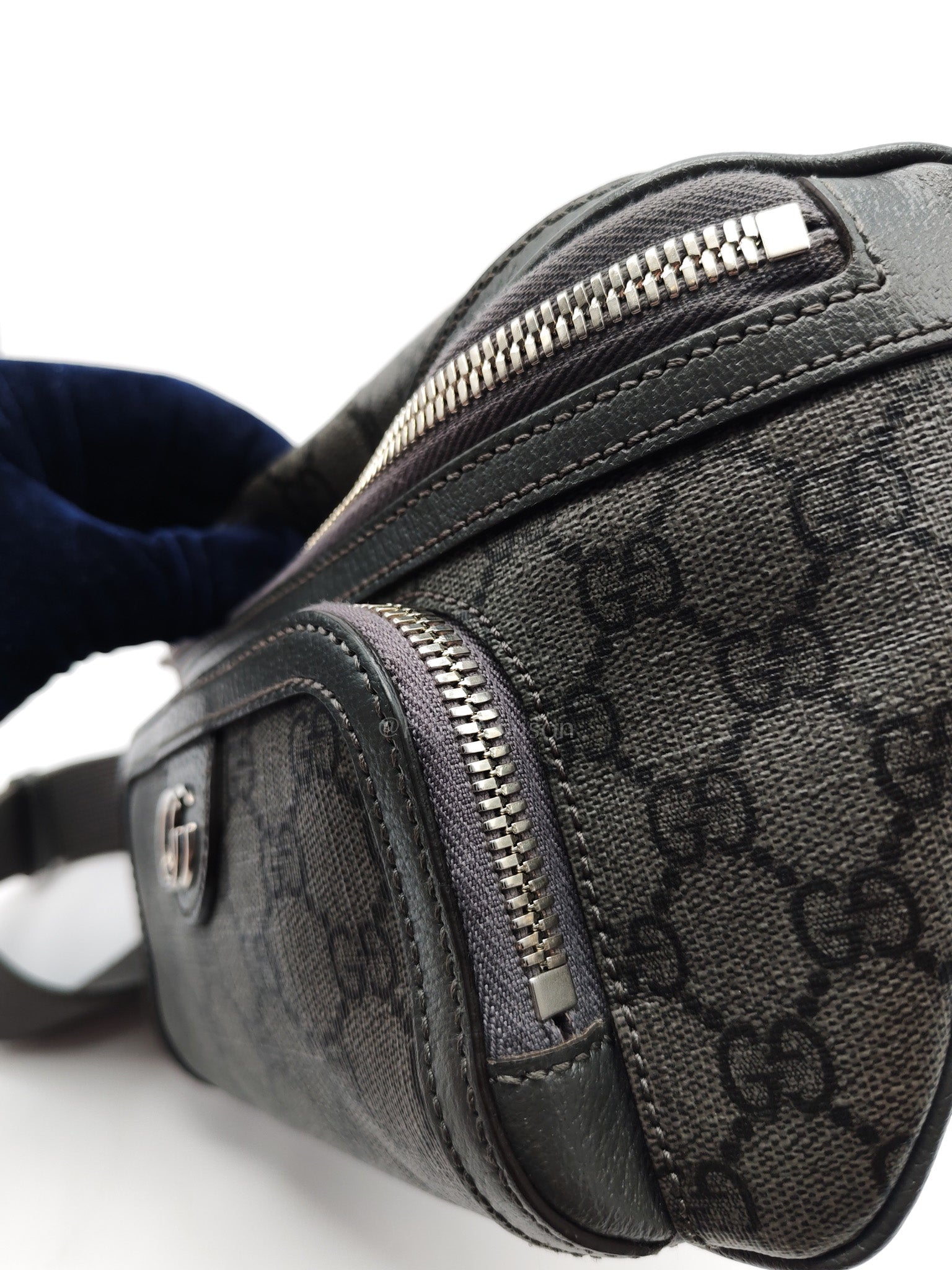 Ophidia Fanny Belt Bag in GG Supreme Ophidia Coated Canvas