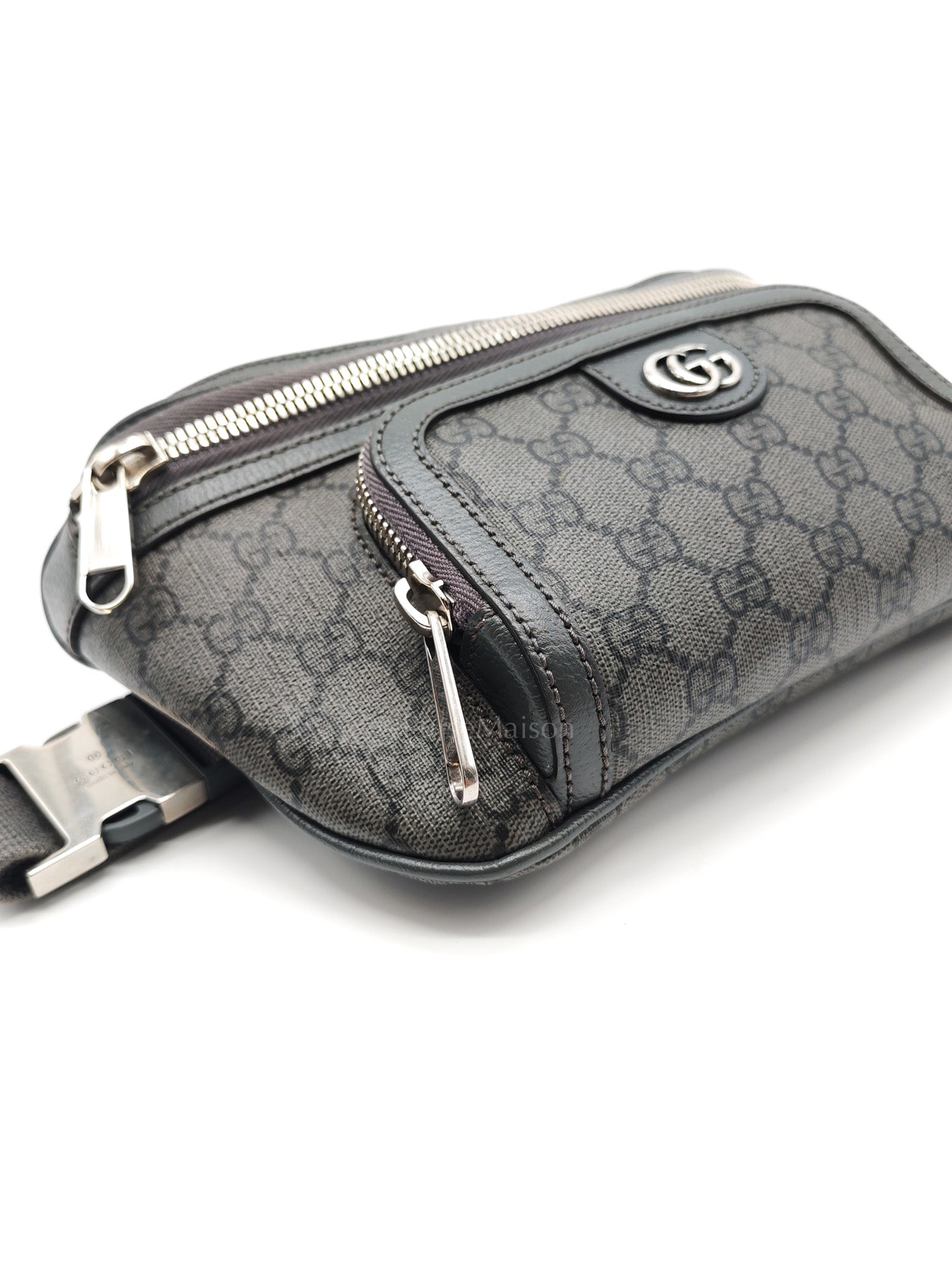 Ophidia Fanny Belt Bag in GG Supreme Ophidia Coated Canvas