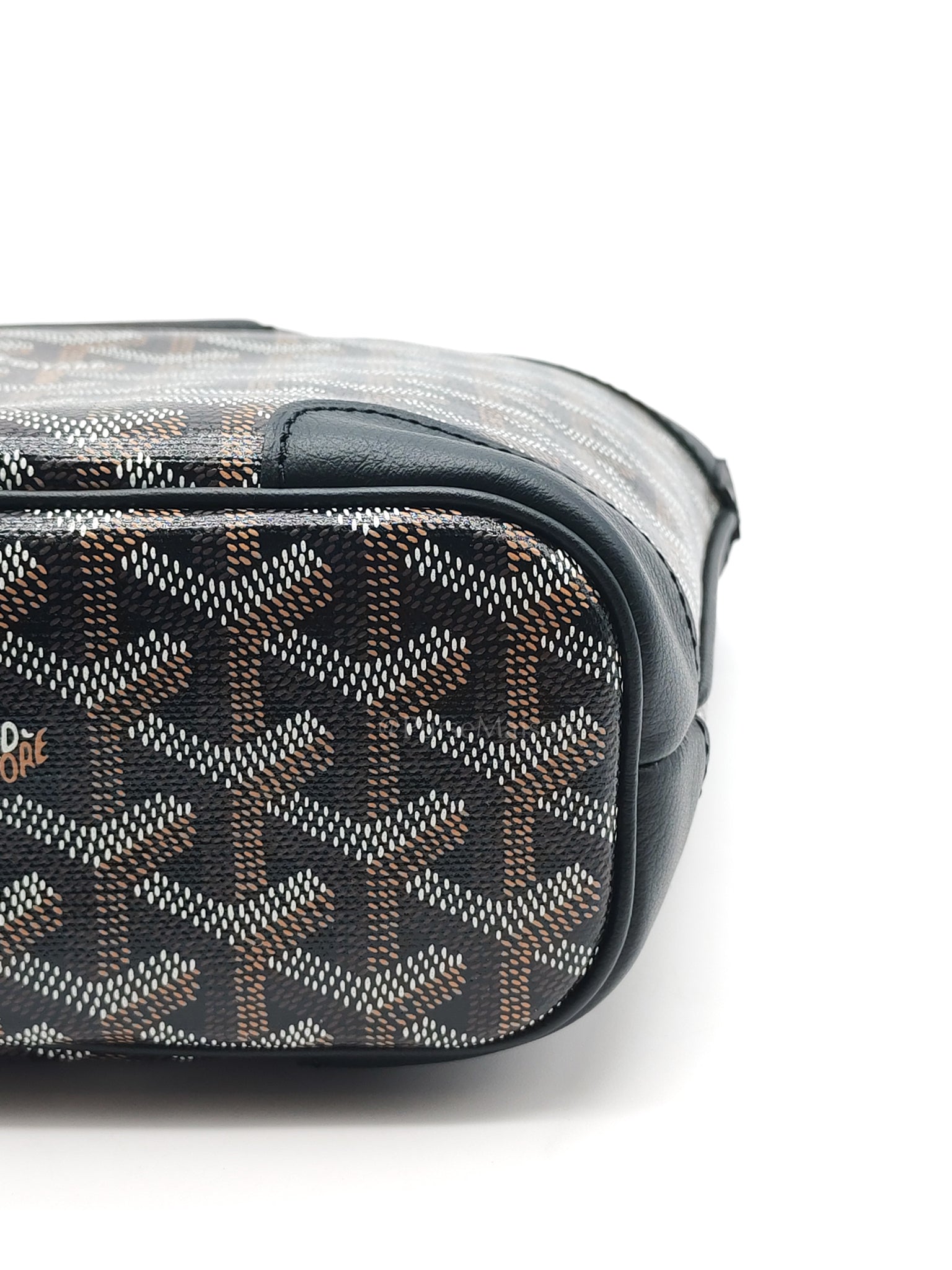Beluga Mini Black Goyardine Canvas Shoulder Bag | Purse Maison Luxury Bags Shop