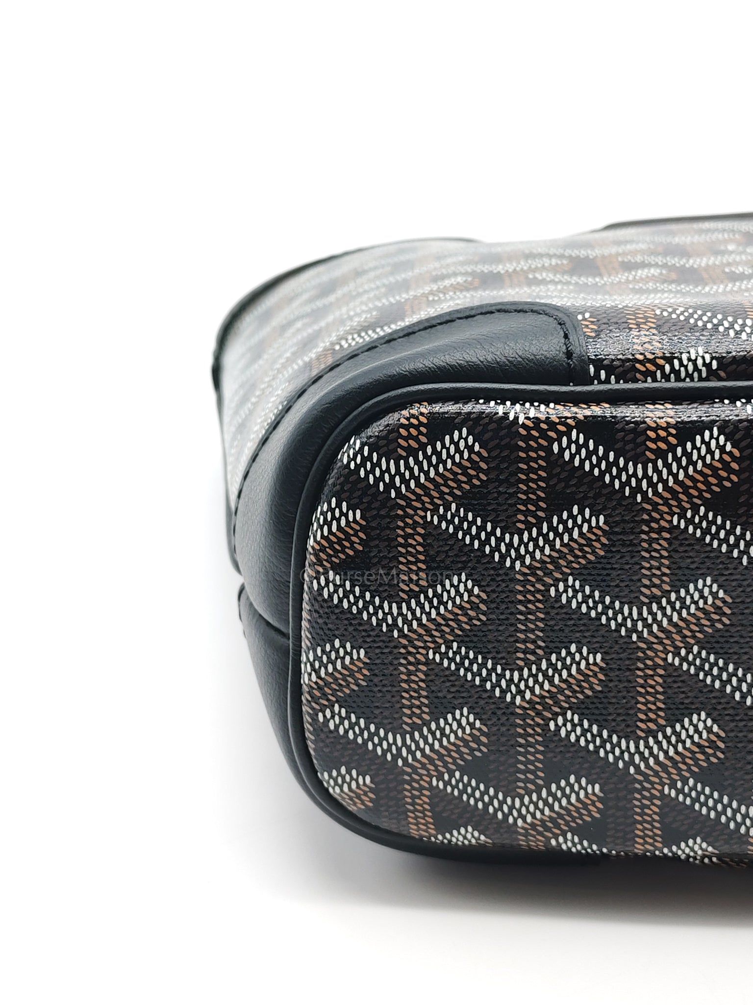 Beluga Mini Black Goyardine Canvas Shoulder Bag | Purse Maison Luxury Bags Shop