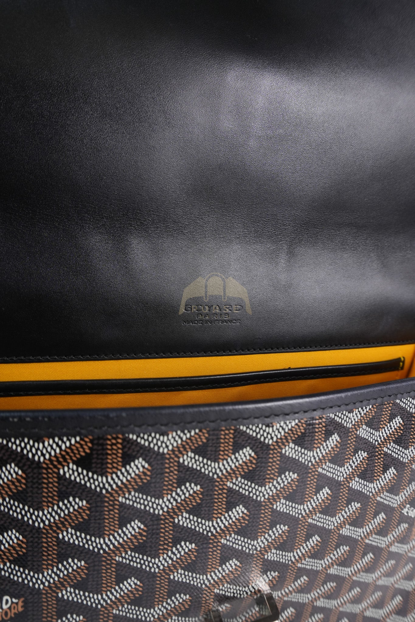 Belvedere MM Black in Goyardine Canvas | Purse Maison Luxury Bags Shop