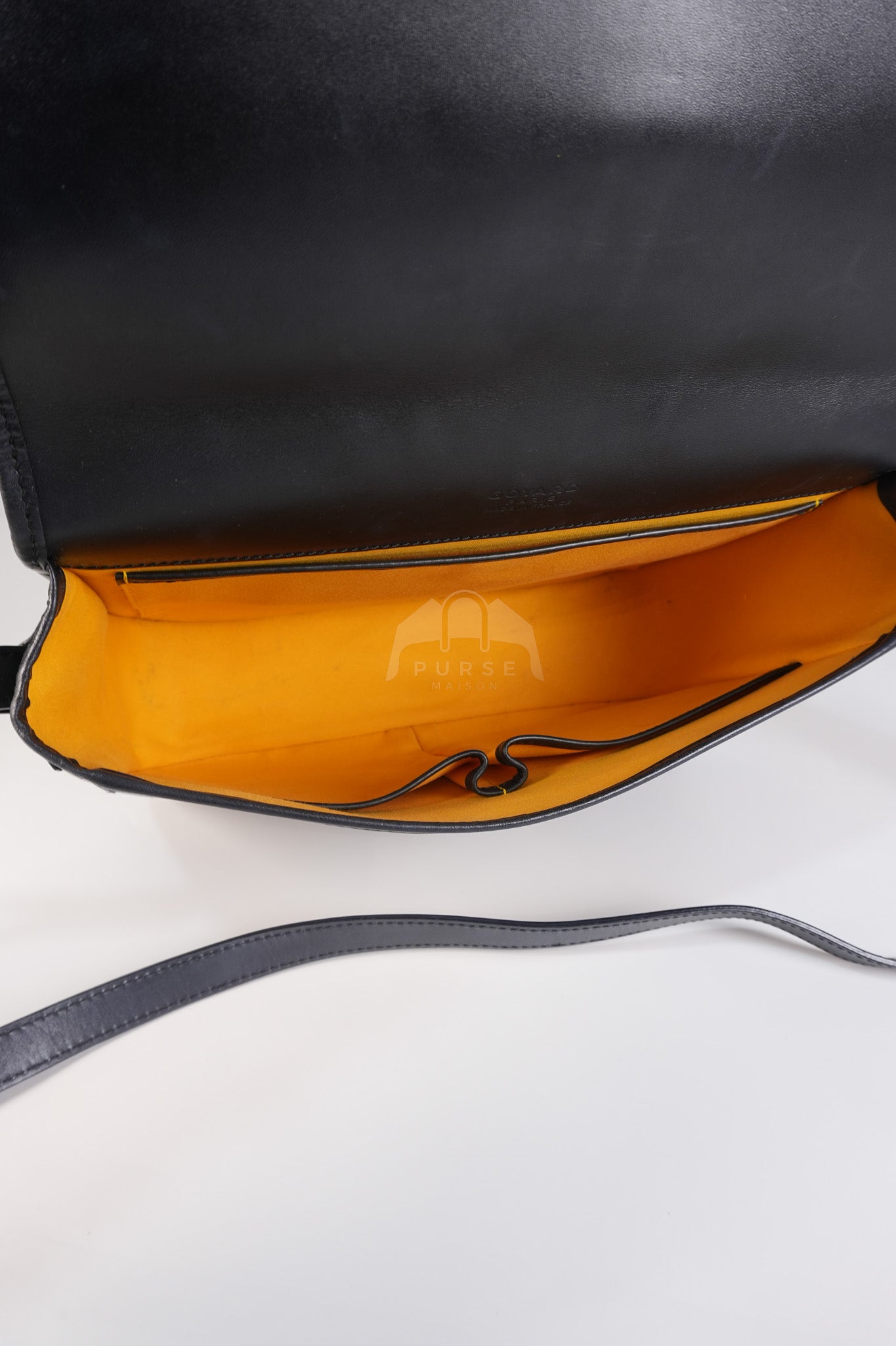 Belvedere MM Black in Goyardine Canvas | Purse Maison Luxury Bags Shop