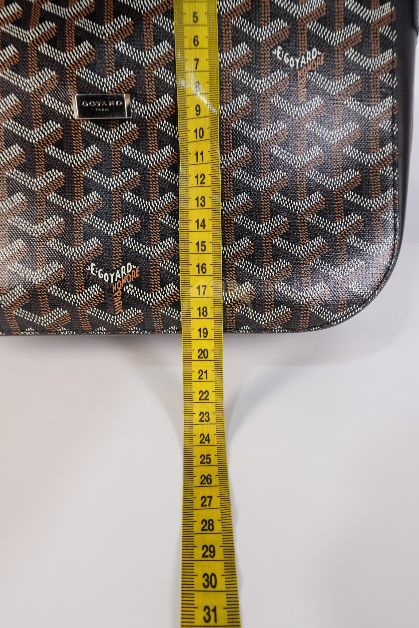 Belvedere MM Black in Goyardine Canvas | Purse Maison Luxury Bags Shop