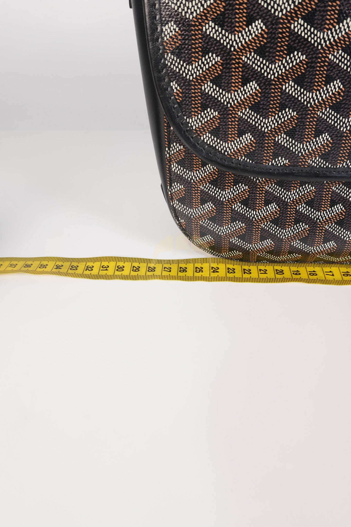 Belvedere MM Black in Goyardine Canvas | Purse Maison Luxury Bags Shop