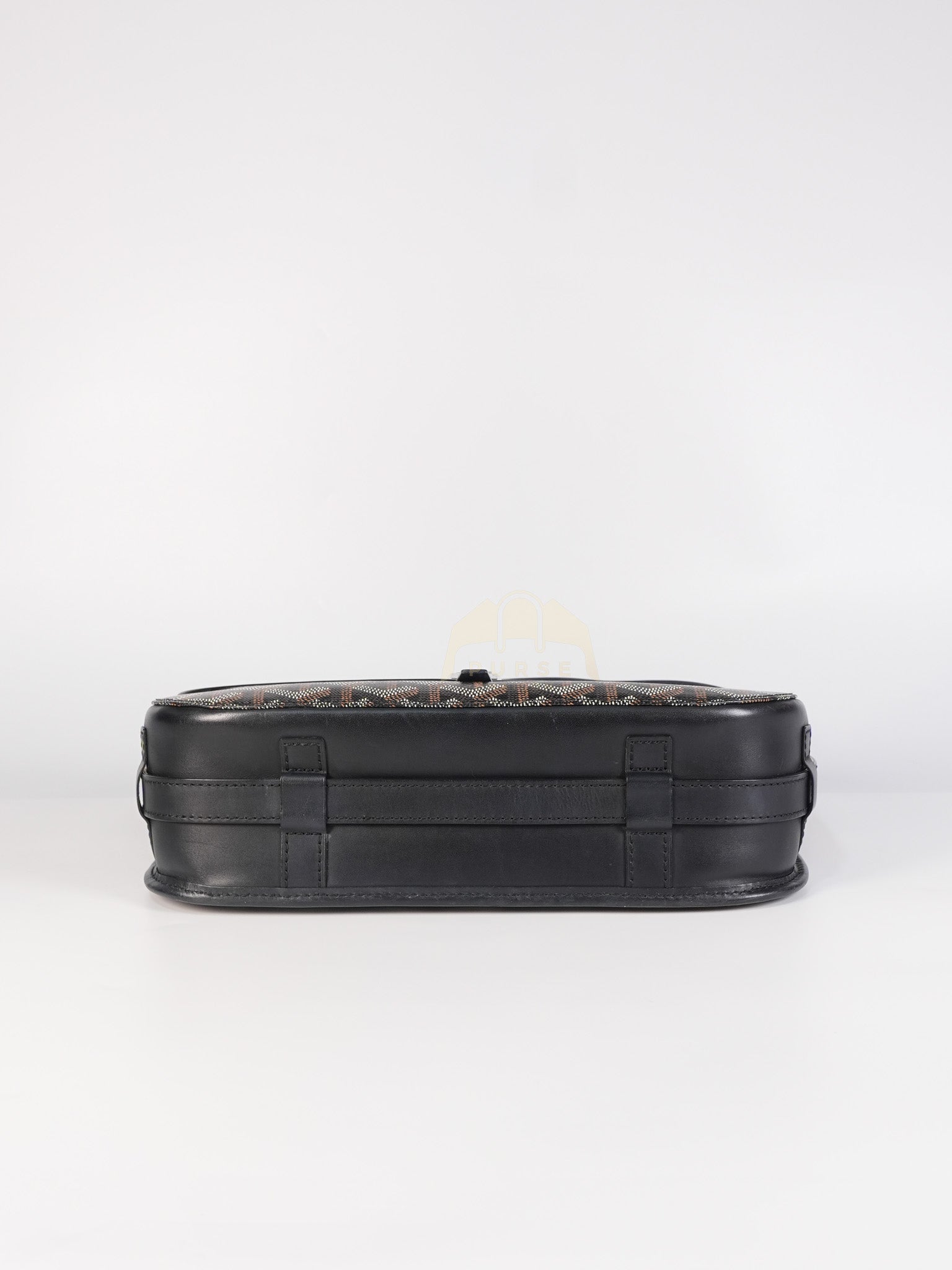 Belvedere MM Black in Goyardine Canvas | Purse Maison Luxury Bags Shop