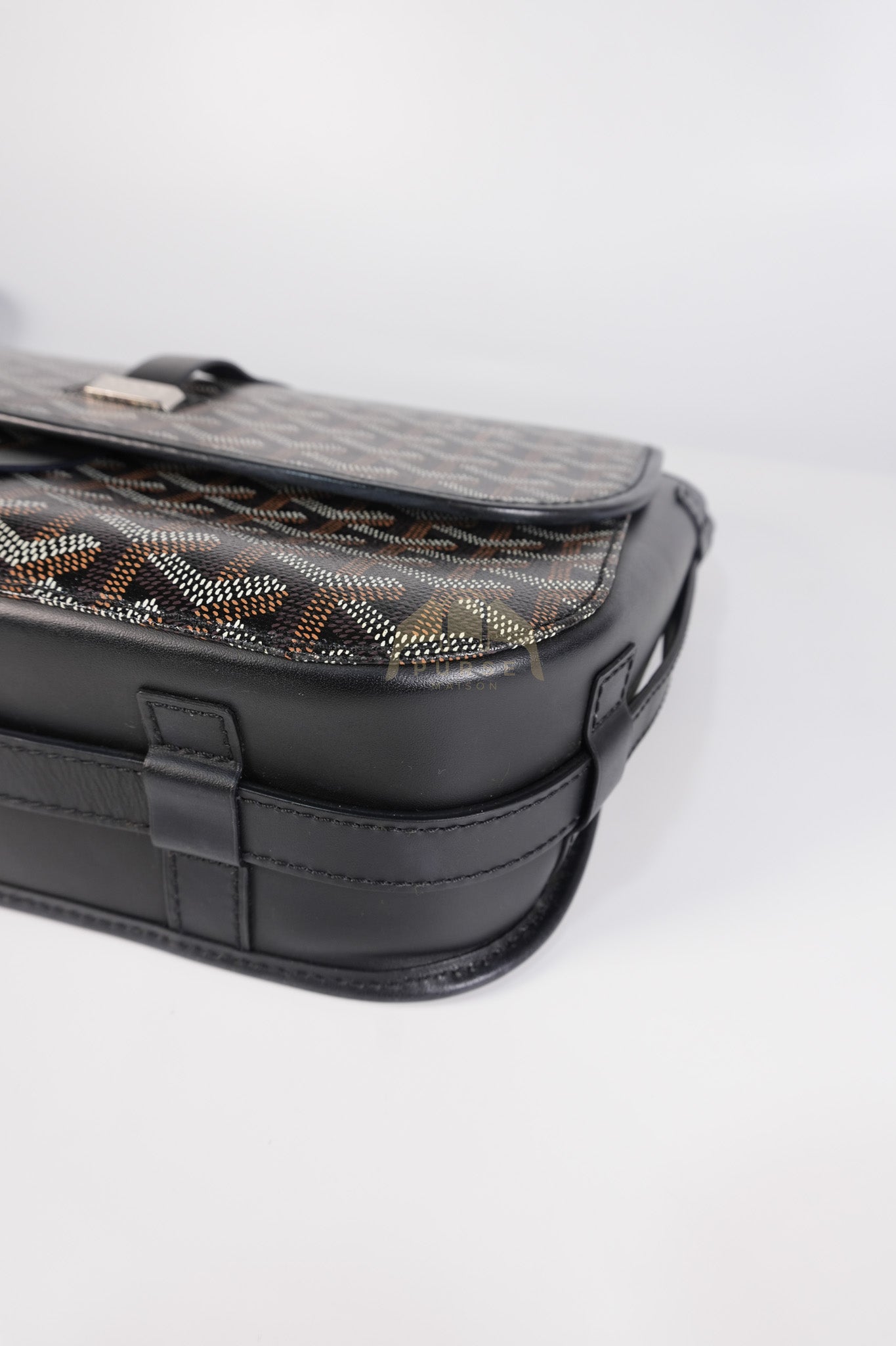 Belvedere MM Black in Goyardine Canvas | Purse Maison Luxury Bags Shop