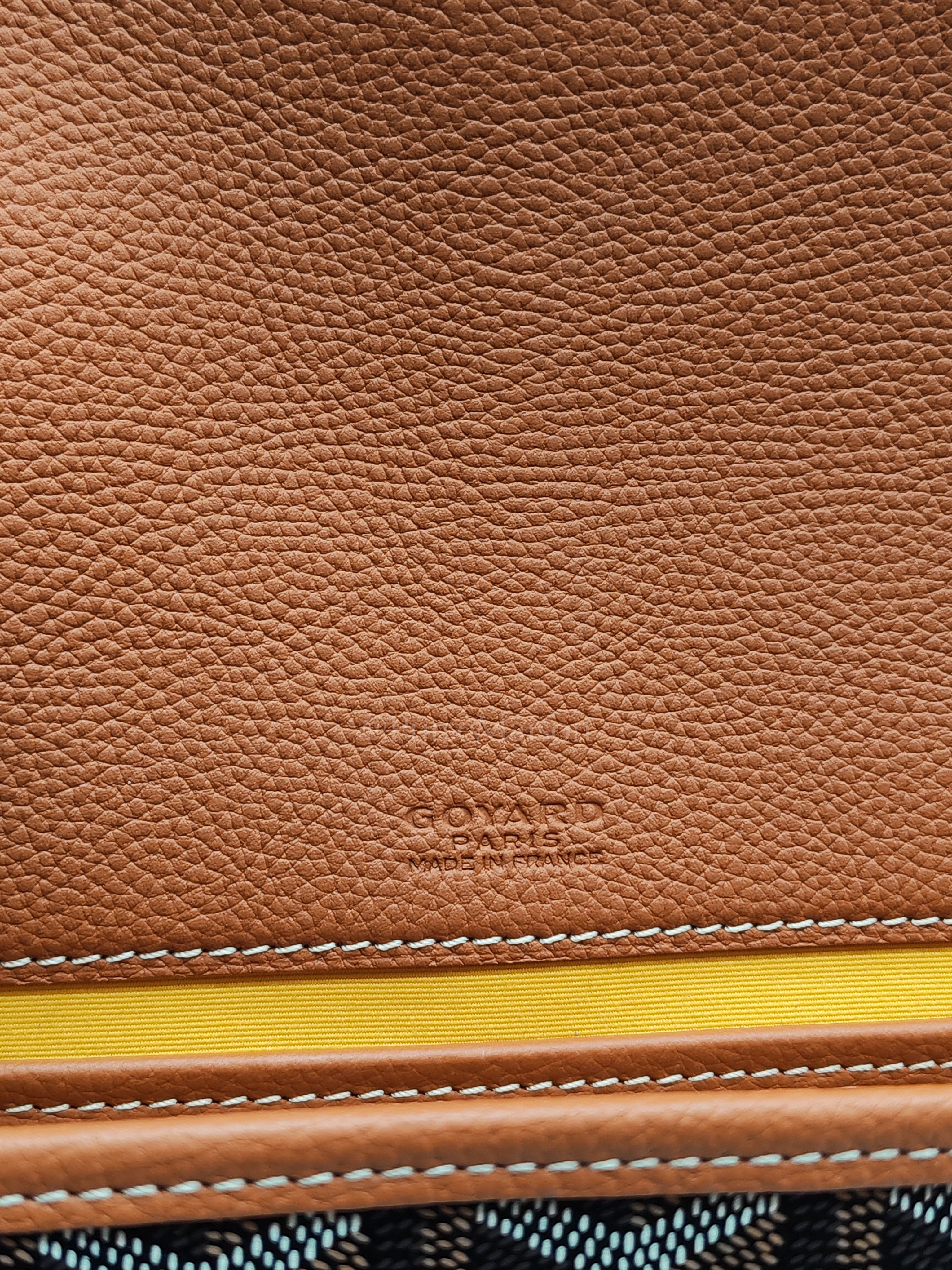 Belvedere PM Crossbody Bag in Tan Goyardine Canvas & Silver Hardware | Purse Maison Luxury Bags Shop