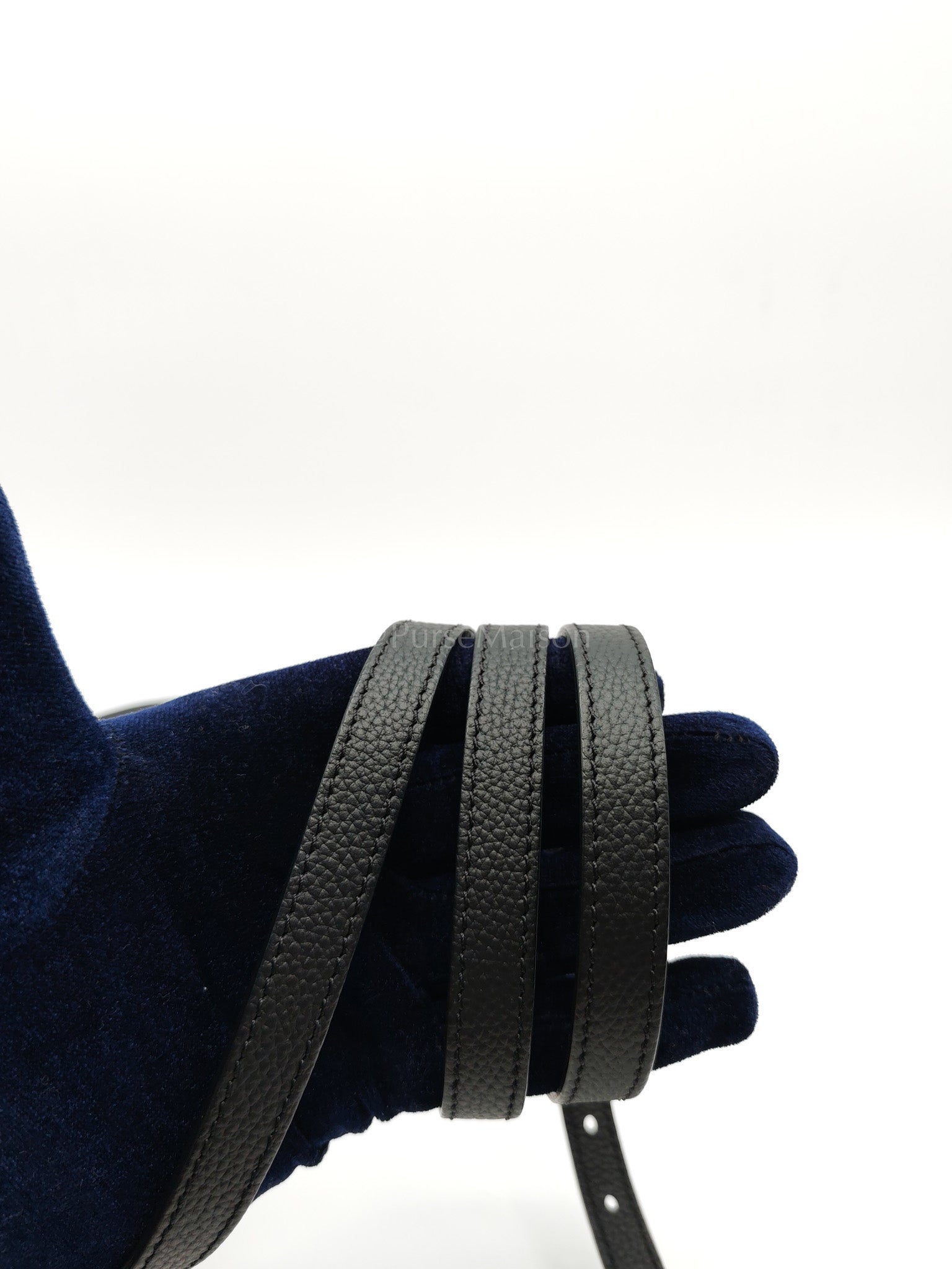 Belvedere PM in Black Goyardine Canvas Crossbody Bag | Purse Maison Luxury Bags Shop