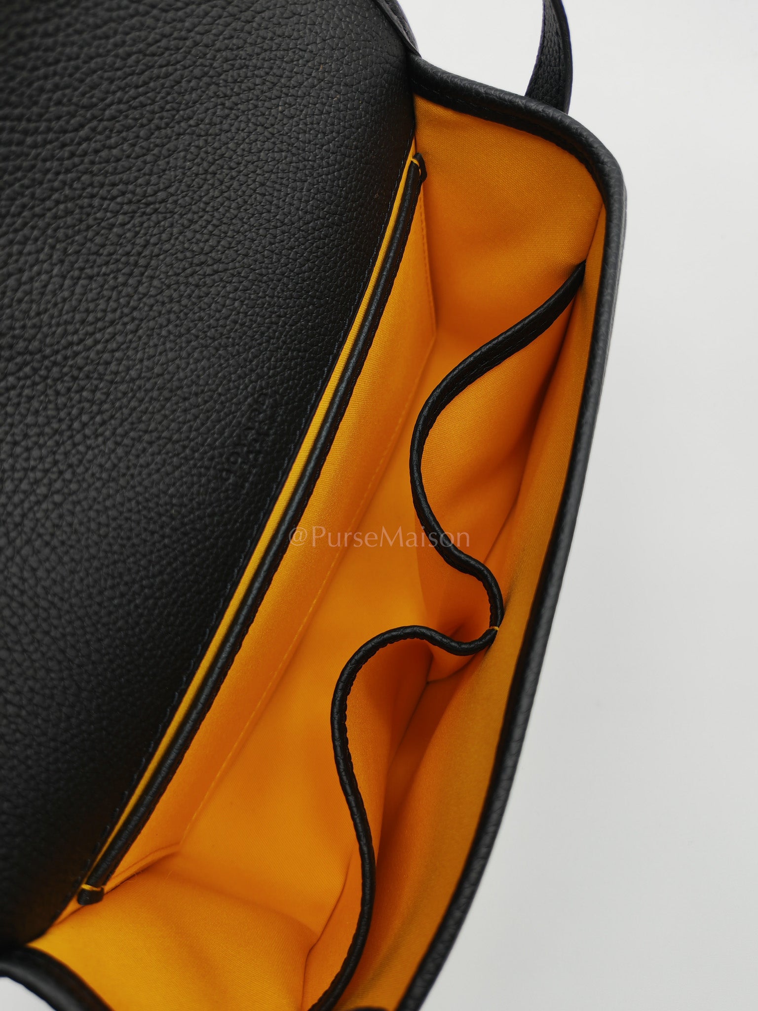 Belvedere PM in Black Goyardine Canvas Crossbody Bag | Purse Maison Luxury Bags Shop