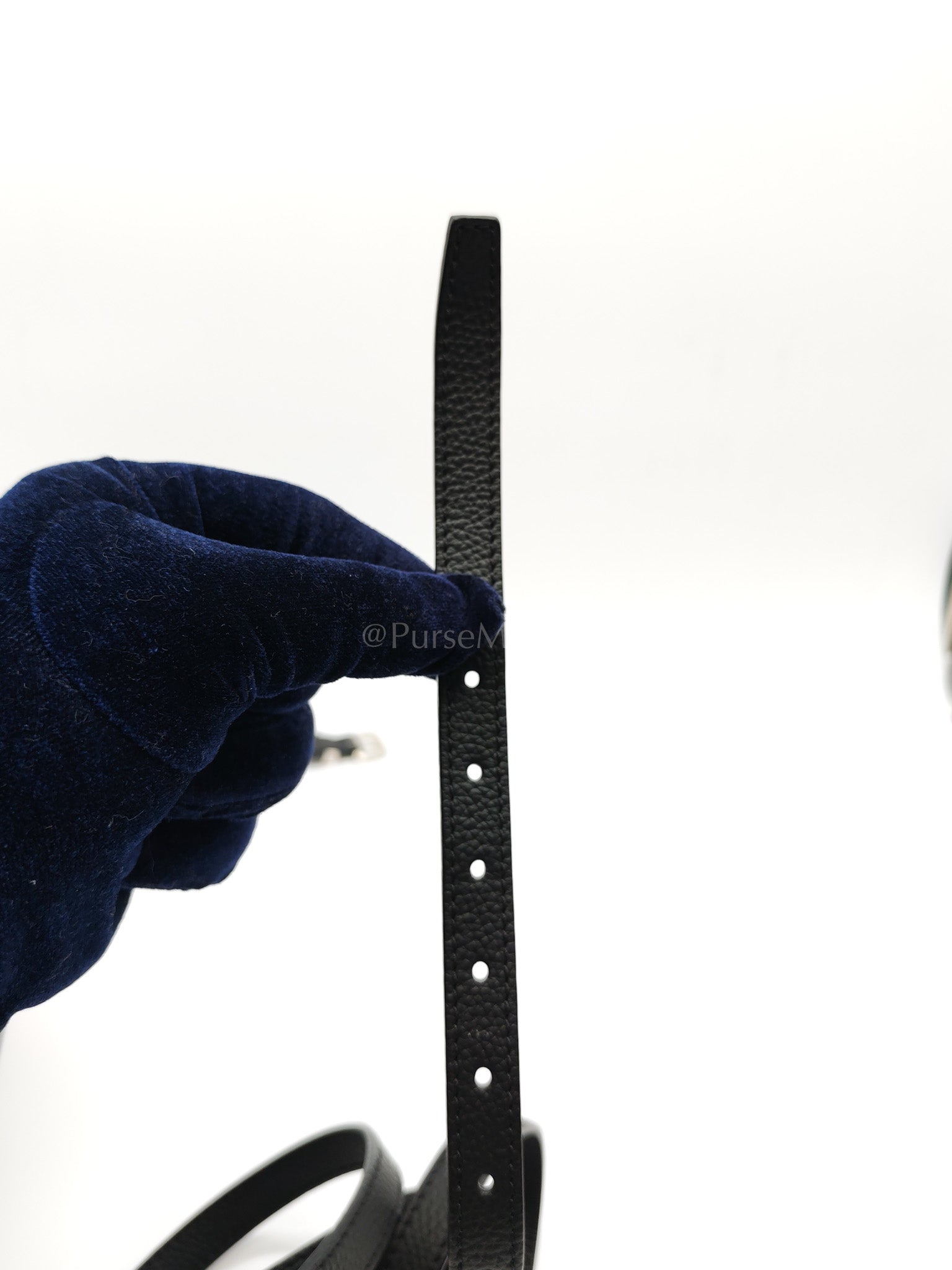 Belvedere PM in Black Goyardine Canvas Crossbody Bag | Purse Maison Luxury Bags Shop