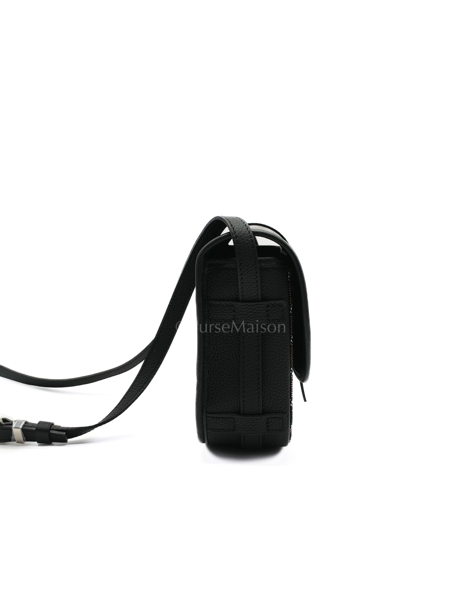 Belvedere PM in Black Goyardine Canvas Crossbody Bag | Purse Maison Luxury Bags Shop