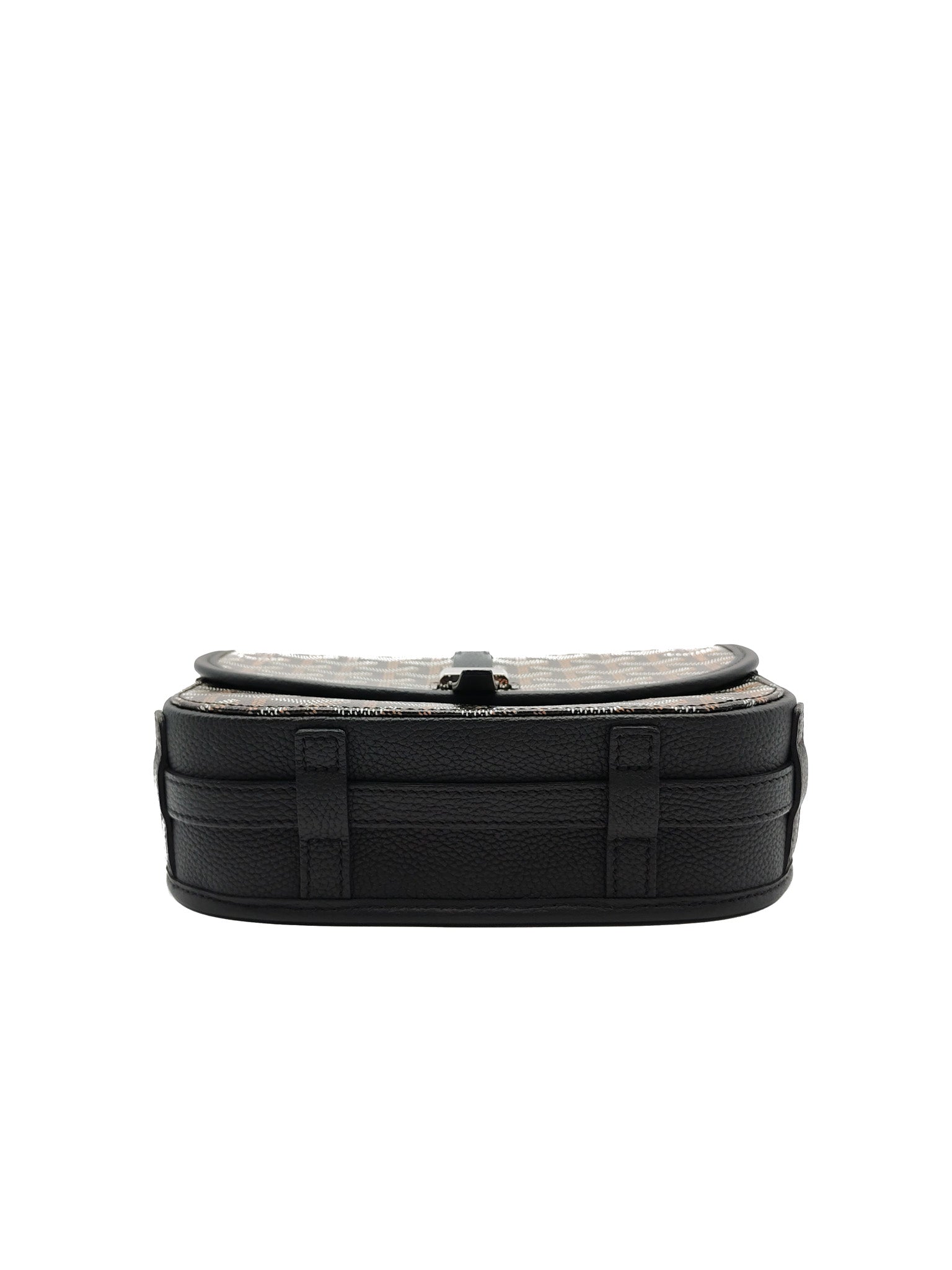 Belvedere PM in Black Goyardine Canvas Crossbody Bag | Purse Maison Luxury Bags Shop