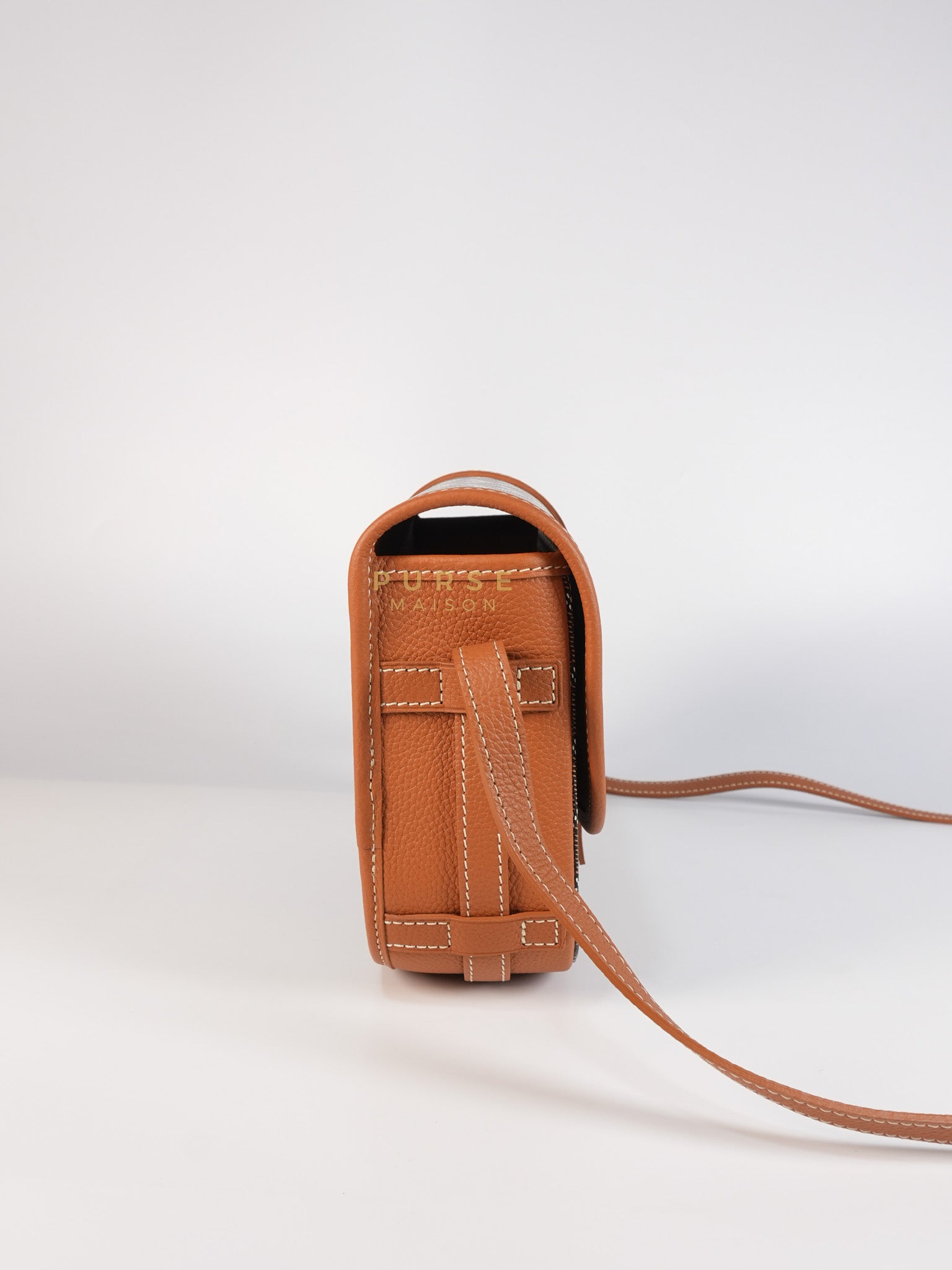 Belvedere PM Noir Et Naturel/Tan Goyardine Canvas | Purse Maison Luxury Bags Shop