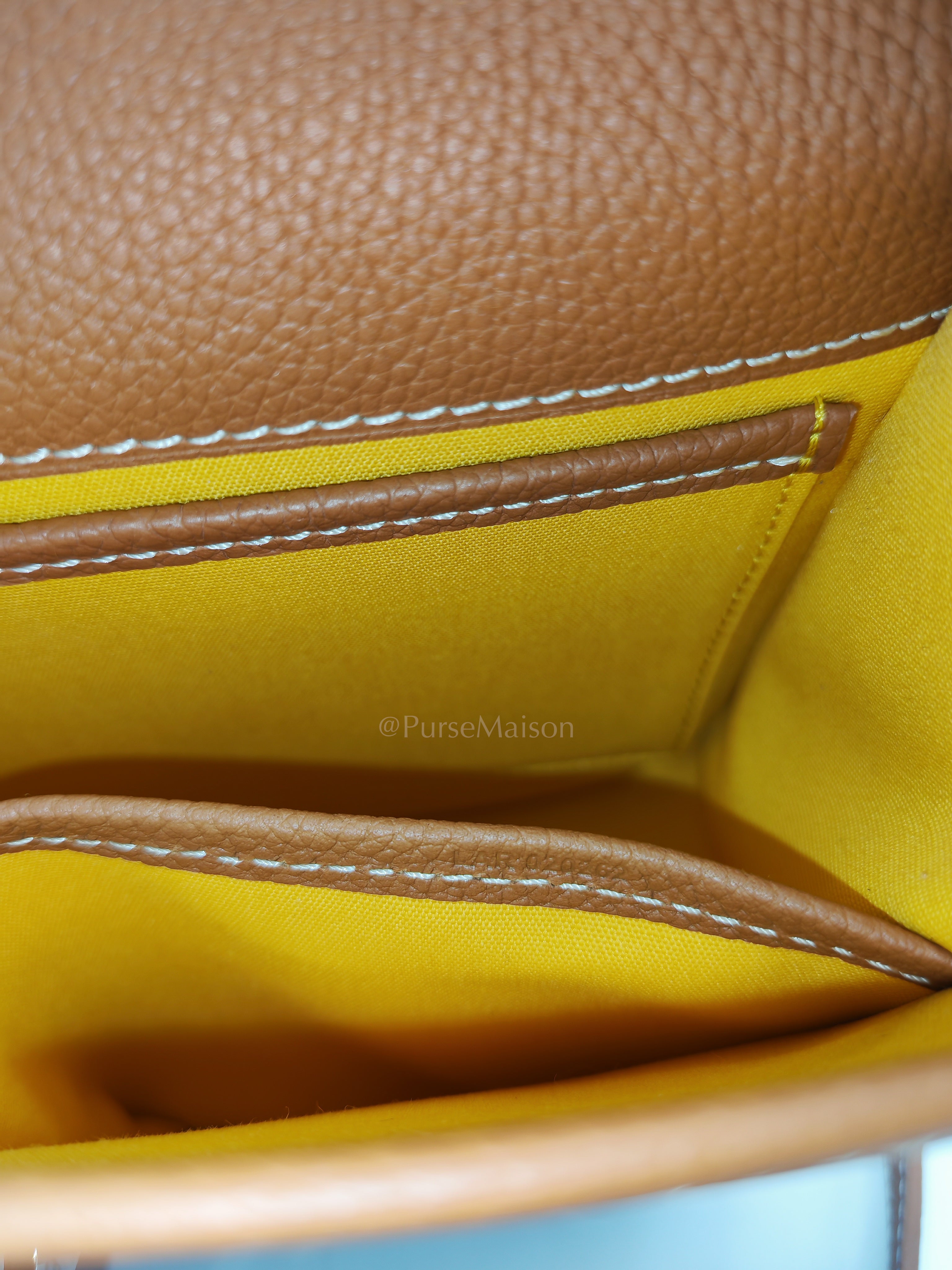Belvedere PM Tan in Goyardine Canvas Cross Body Bag | Purse Maison Luxury Bags Shop