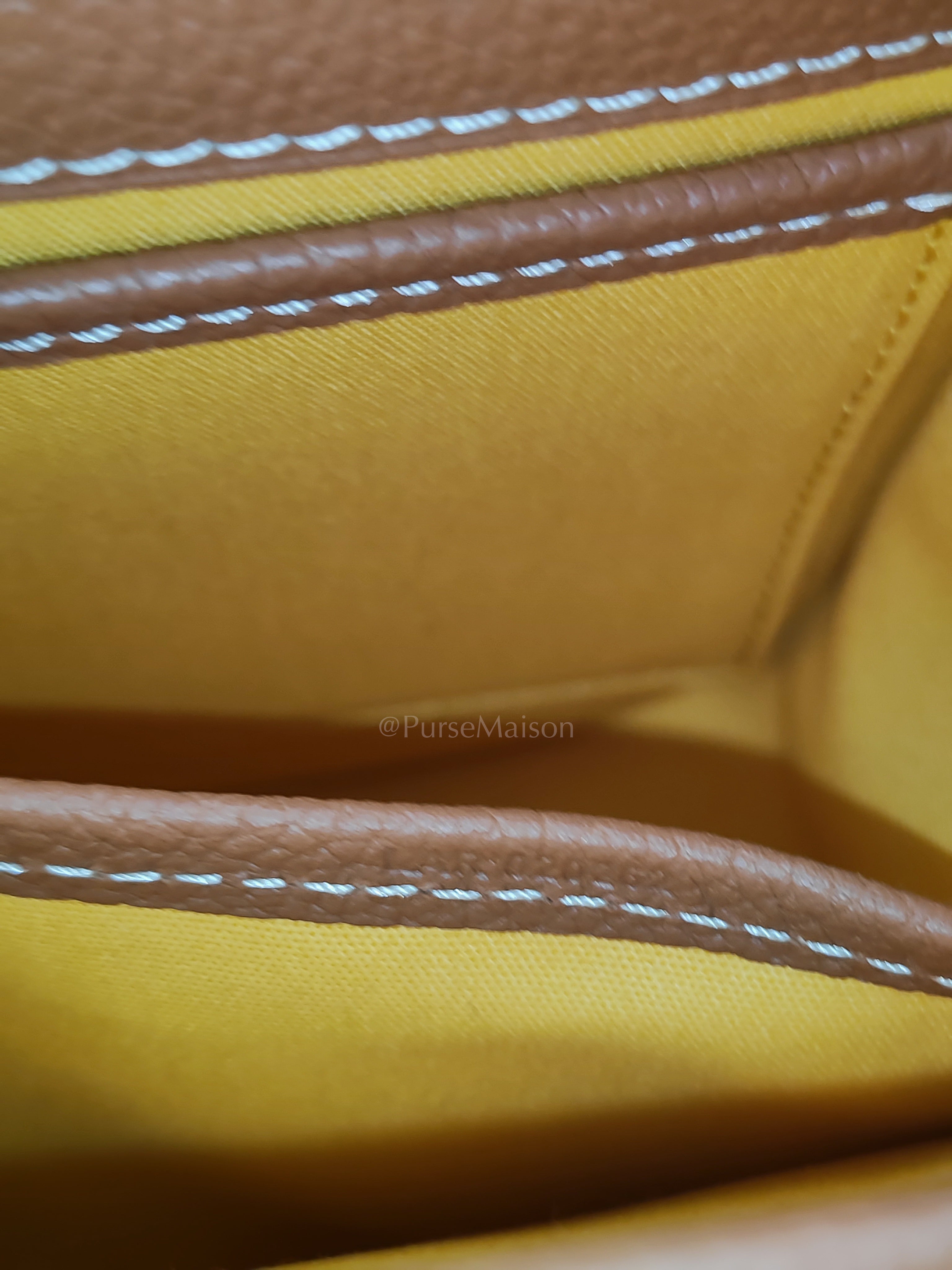Belvedere PM Tan in Goyardine Canvas Cross Body Bag | Purse Maison Luxury Bags Shop