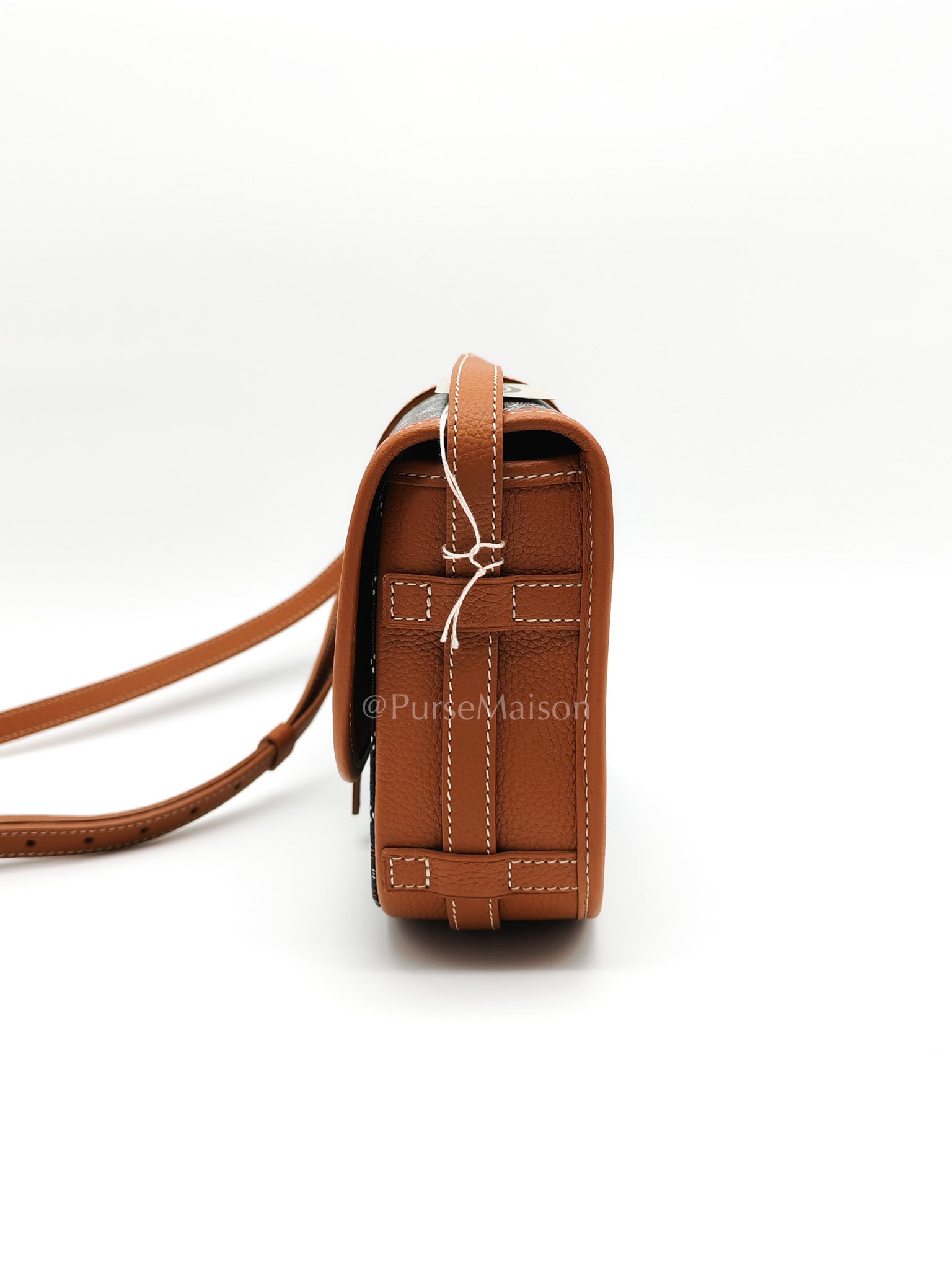 Belvedere PM Tan in Goyardine Canvas Cross Body Bag | Purse Maison Luxury Bags Shop