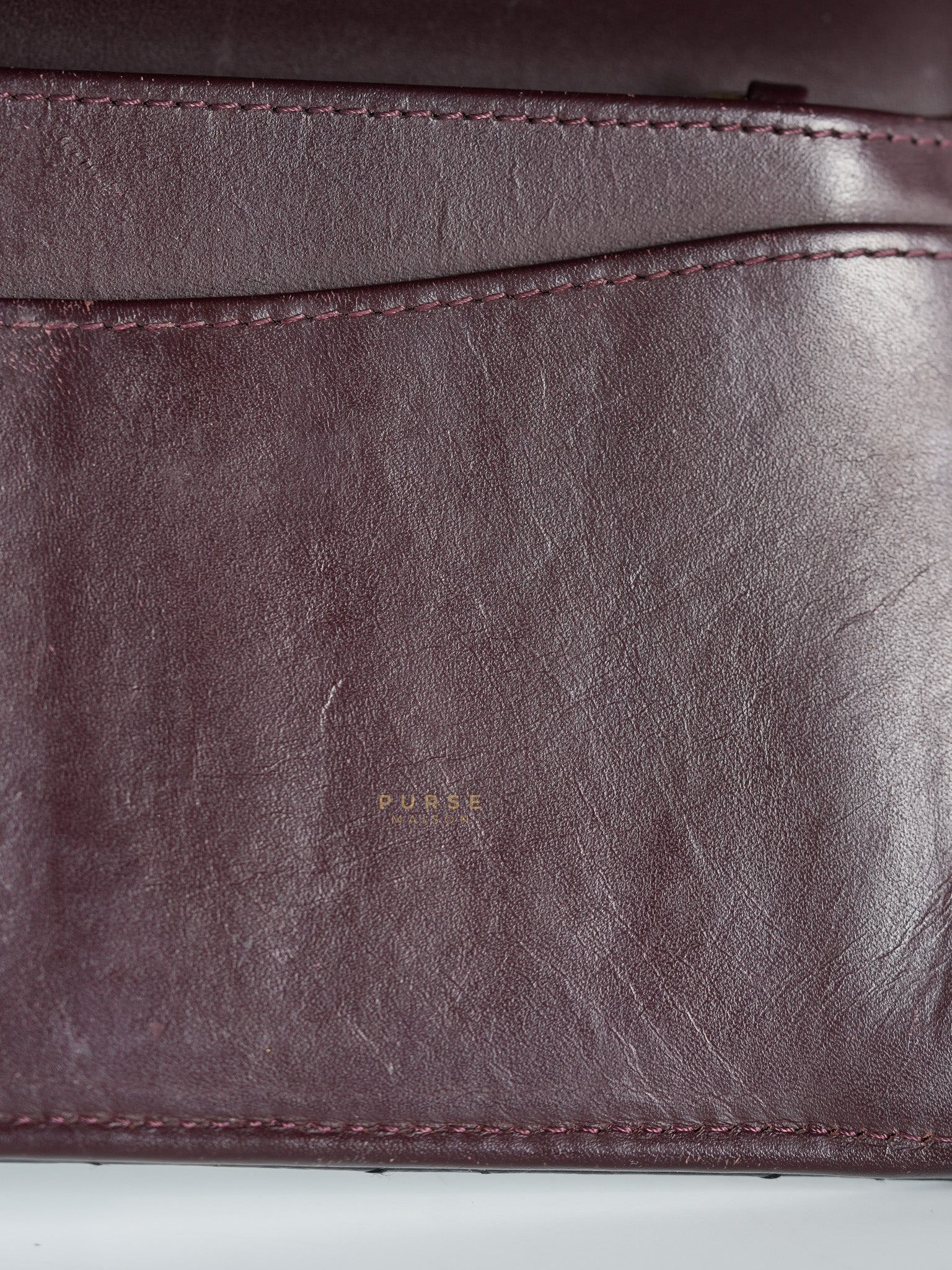 Bi-Fold Long Wallet in Black Quilted Caviar Leather Series 22 | Purse Maison Luxury Bags Shop