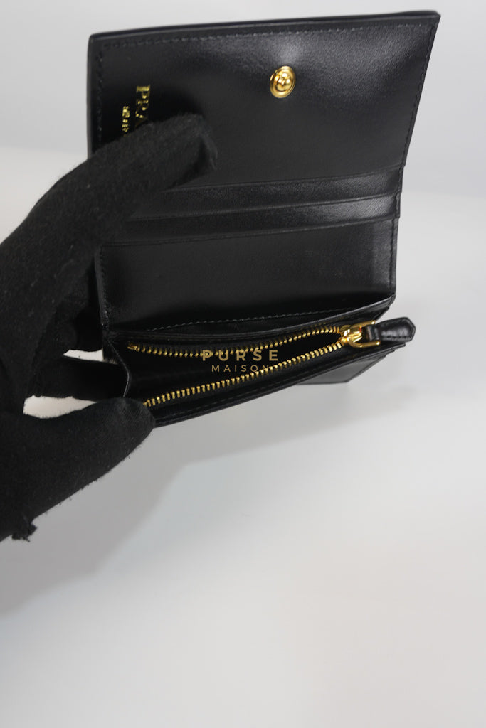 Bifold Black Saffiano Leather Wallet | Purse Maison Luxury Bags Shop