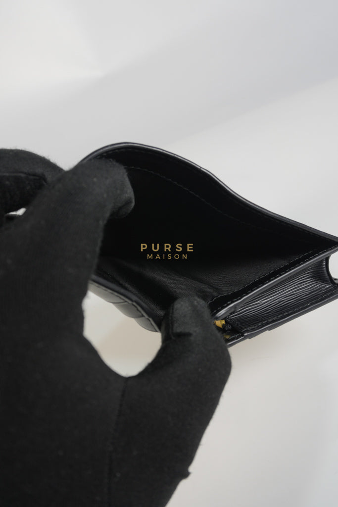 Bifold Black Saffiano Leather Wallet | Purse Maison Luxury Bags Shop