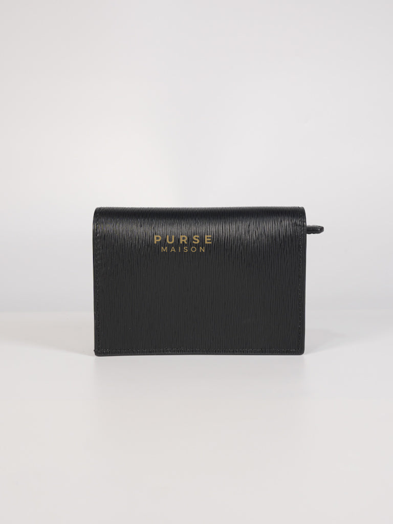 Bifold Black Saffiano Leather Wallet | Purse Maison Luxury Bags Shop