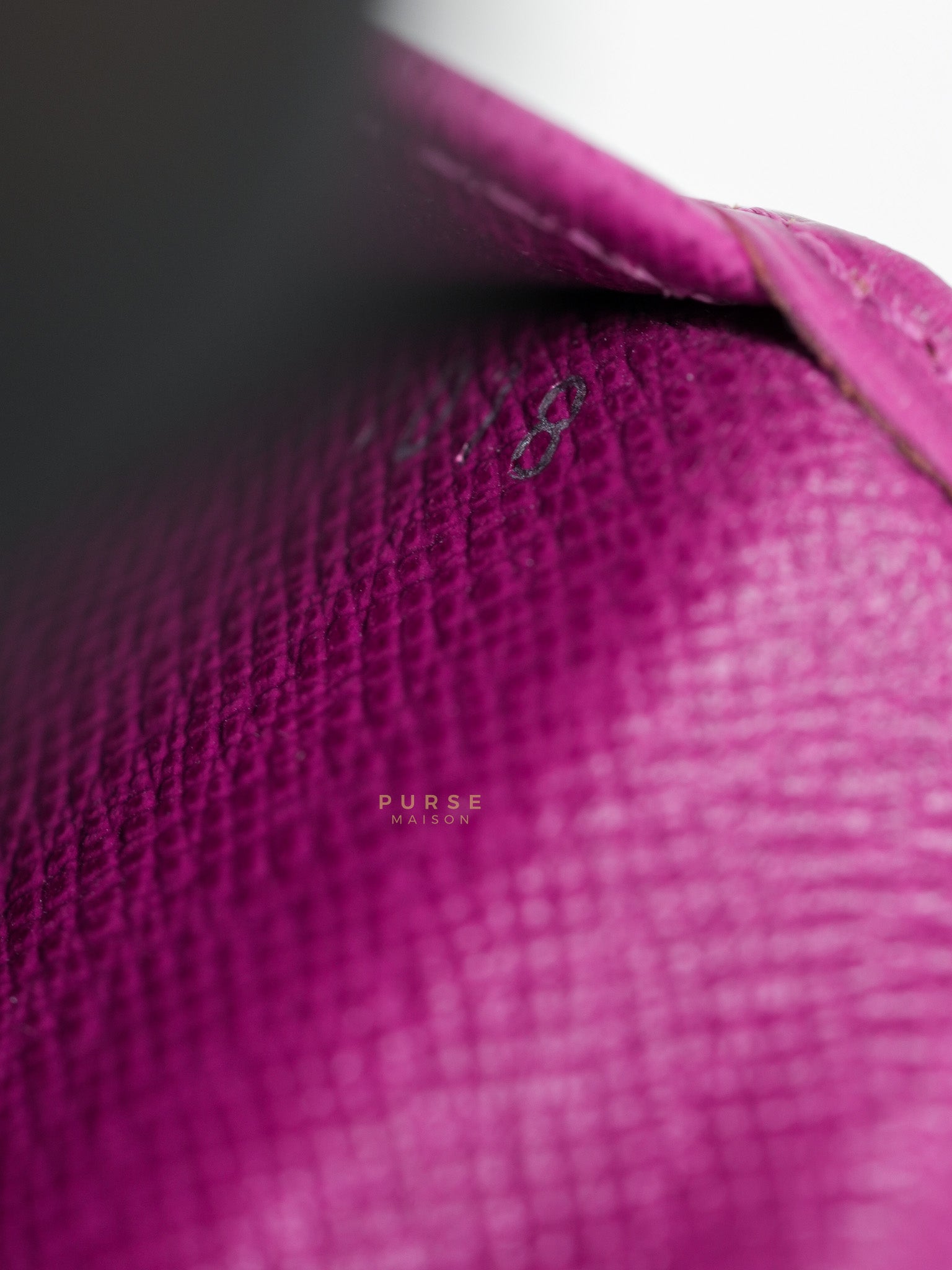 Bifold Card Holder in Purple Epi Leather Canvas (Date Code: SP1018) | Purse Maison Luxury Bags Shop