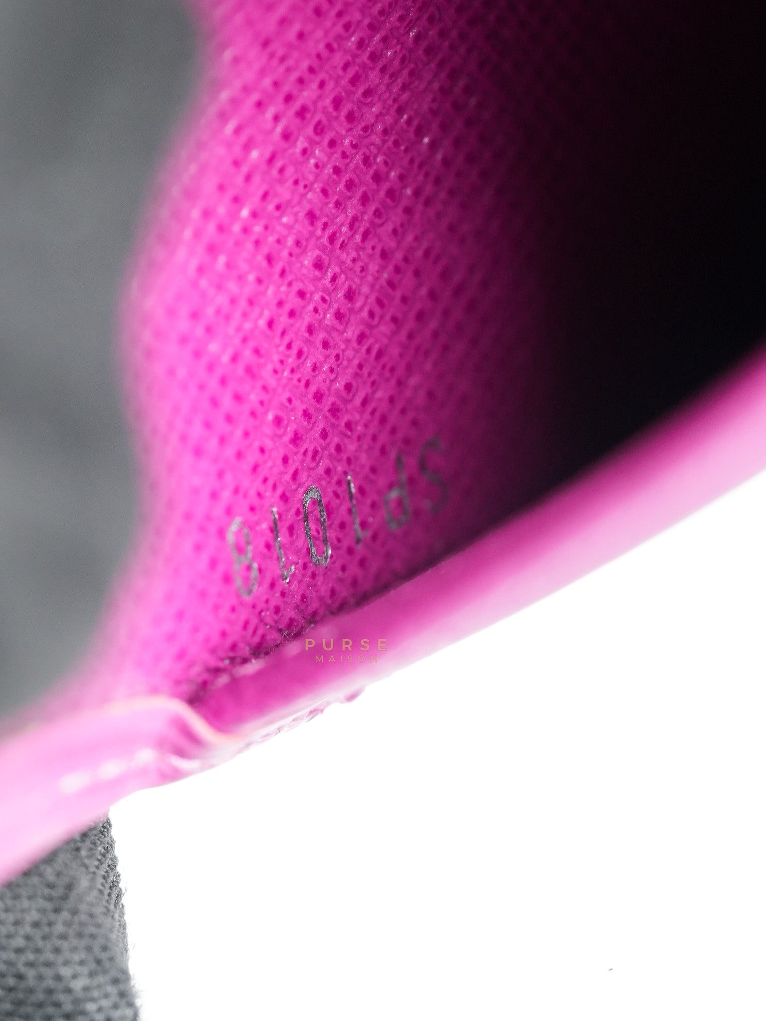 Bifold Card Holder in Purple Epi Leather Canvas (Date Code: SP1018) | Purse Maison Luxury Bags Shop