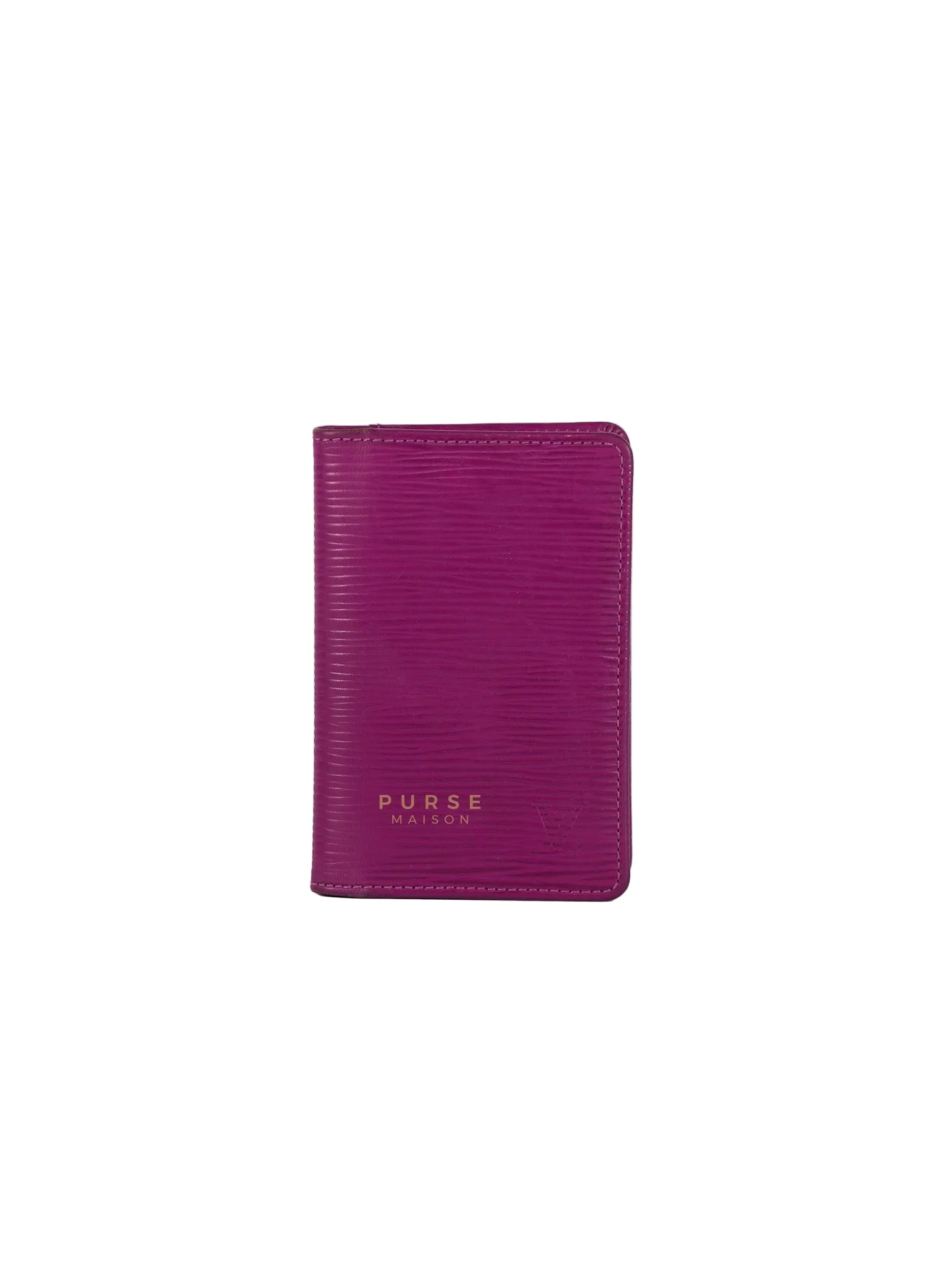 Bifold Card Holder in Purple Epi Leather Canvas (Date Code: SP1018) | Purse Maison Luxury Bags Shop