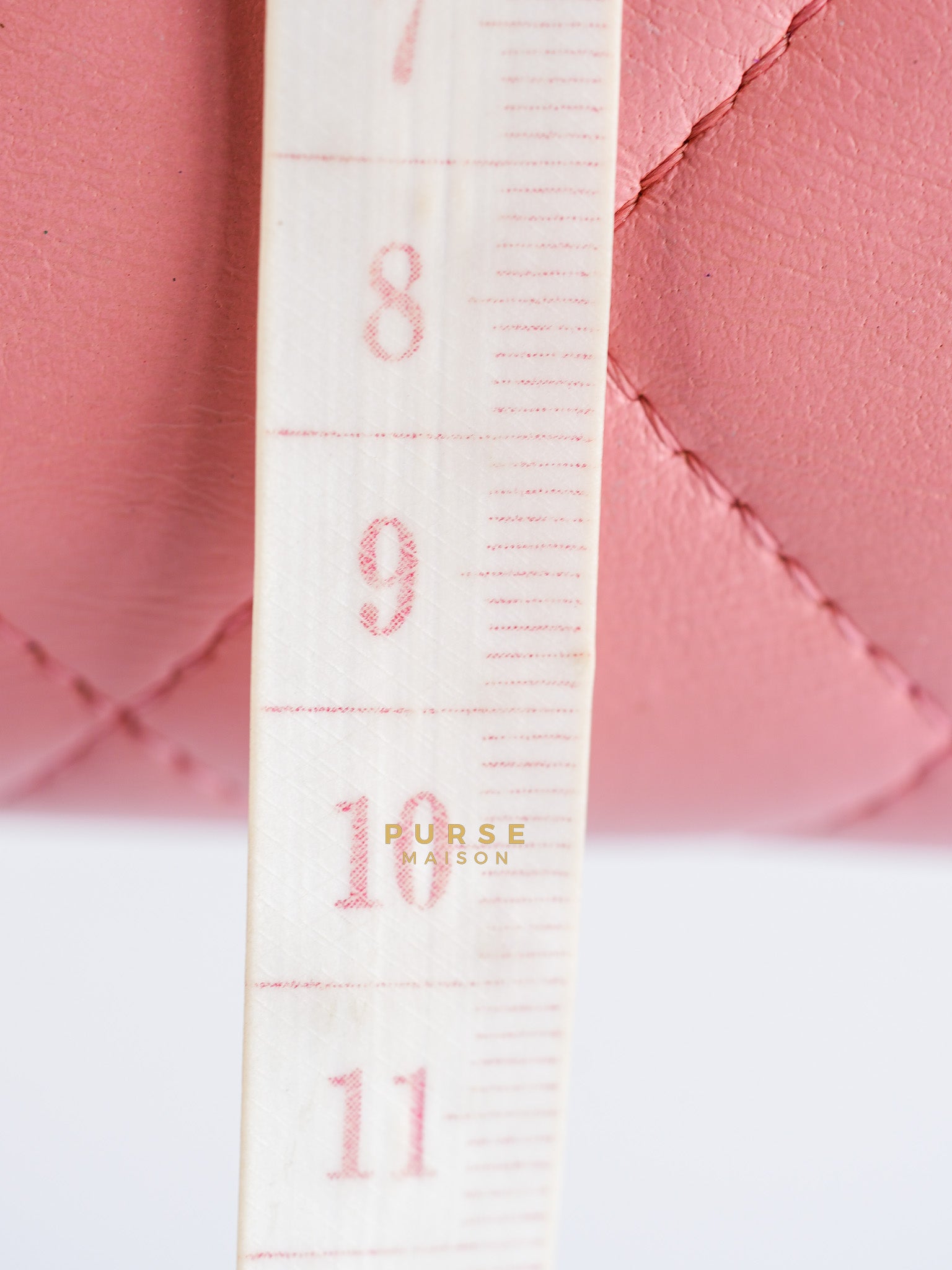 Bifold Compact Wallet in Pink Lambskin Leather and Silver Hardware Series 16 | Purse Maison Luxury Bags Shop