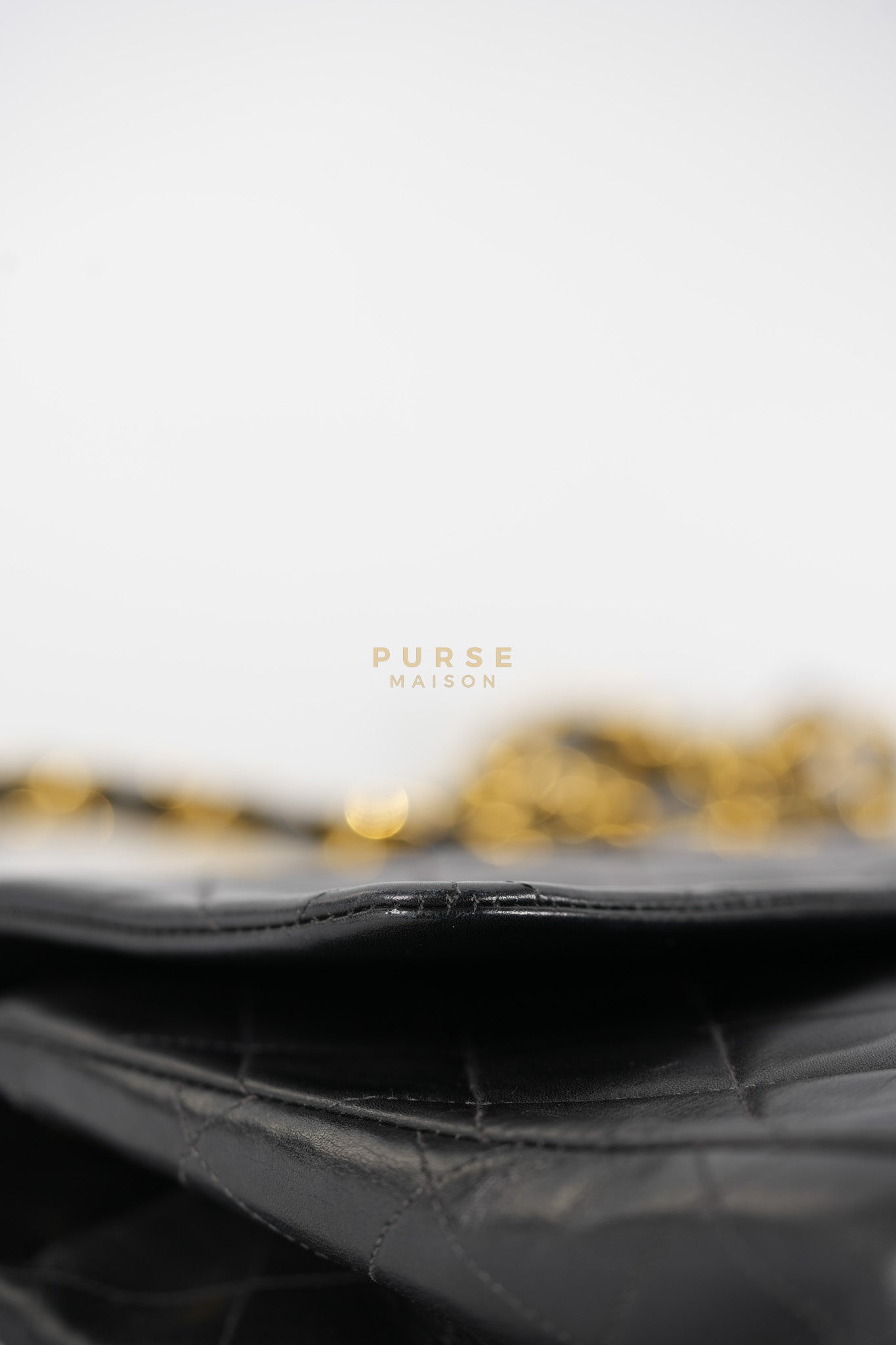 Big CC Maxi Single Flap Vintage Bagin Black Series 3 | Purse Maison Luxury Bags Shop