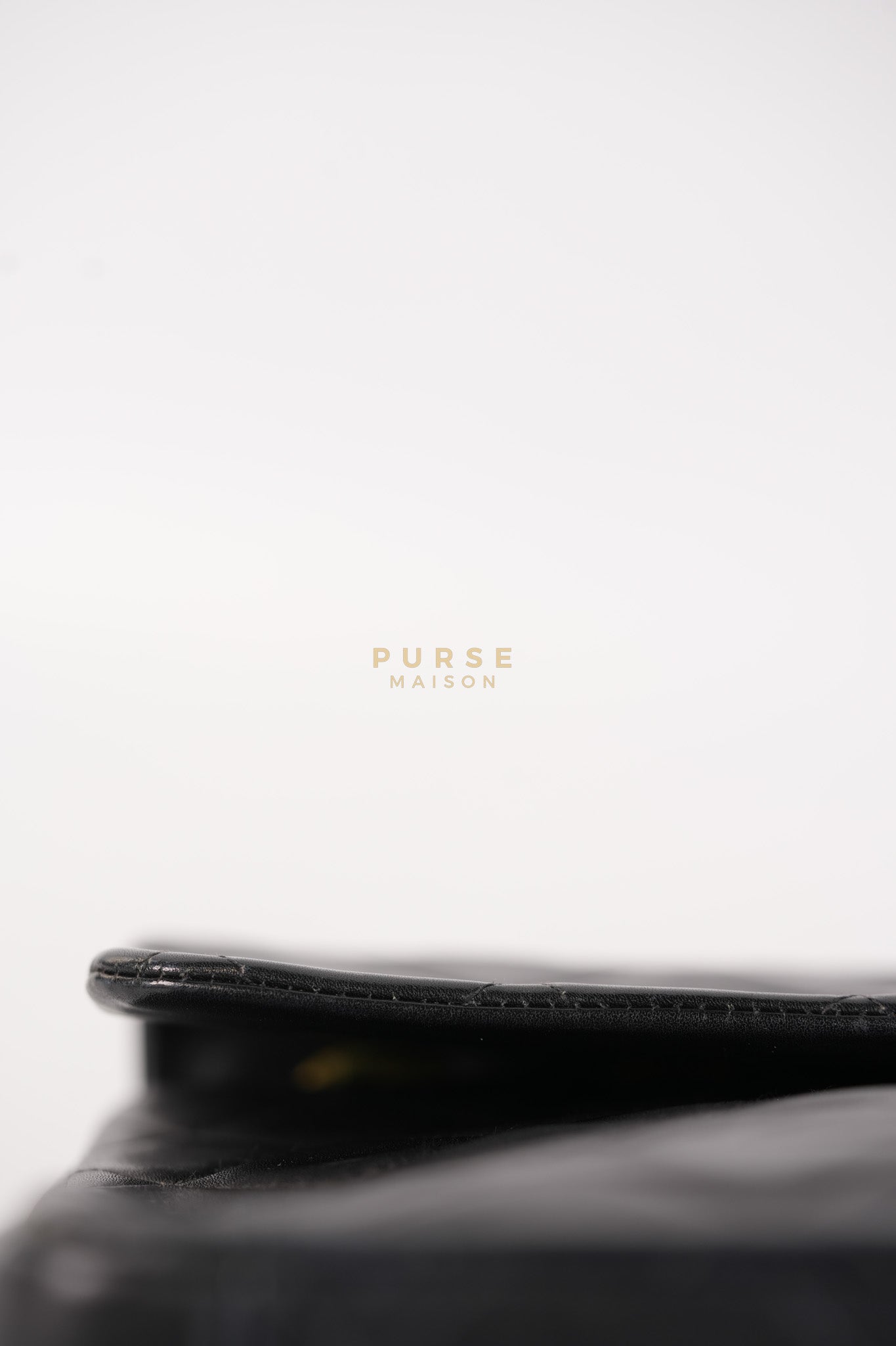 Big CC Maxi Single Flap Vintage Bagin Black Series 3 | Purse Maison Luxury Bags Shop