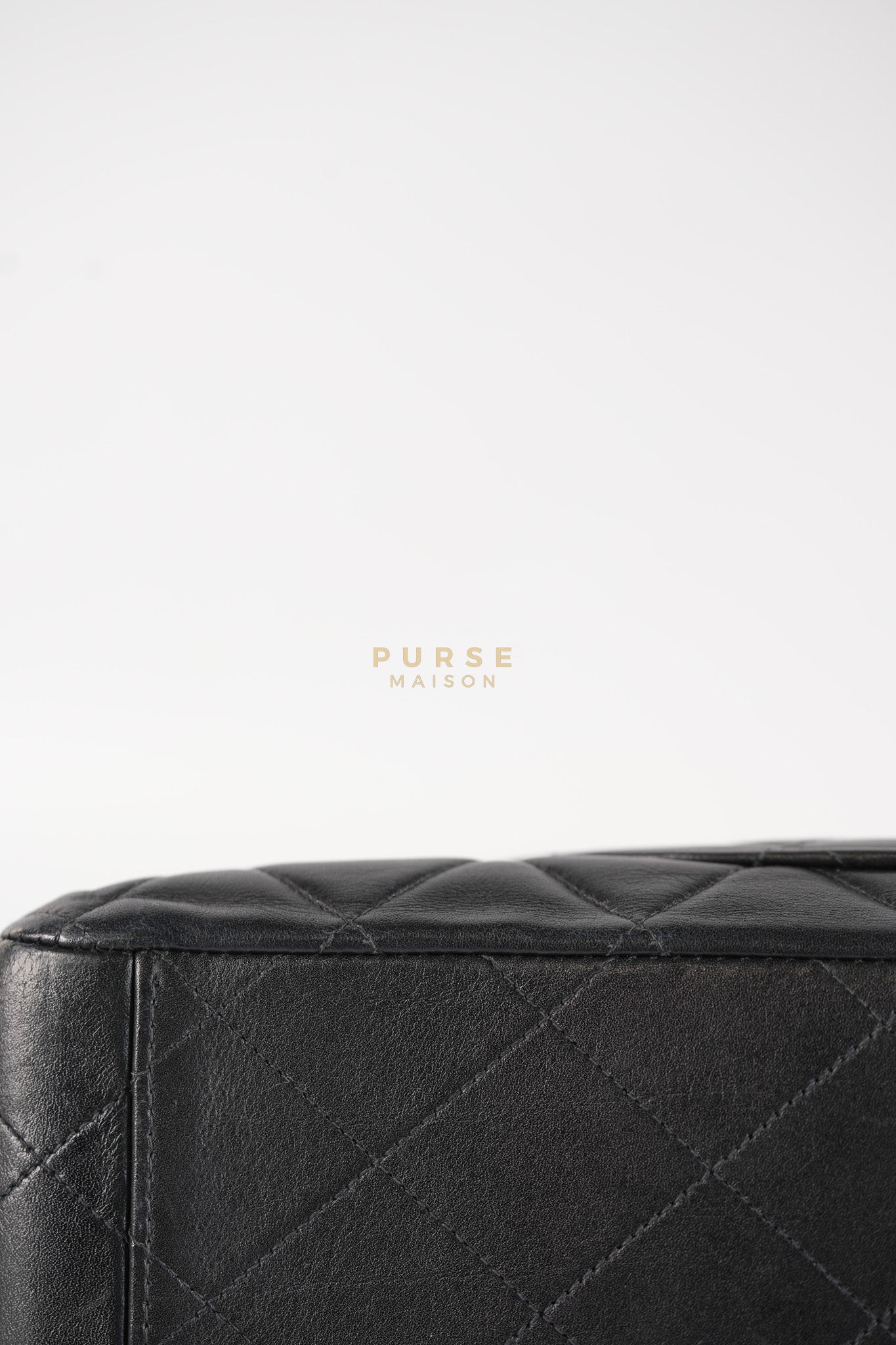 Big CC Maxi Single Flap Vintage Bagin Black Series 3 | Purse Maison Luxury Bags Shop