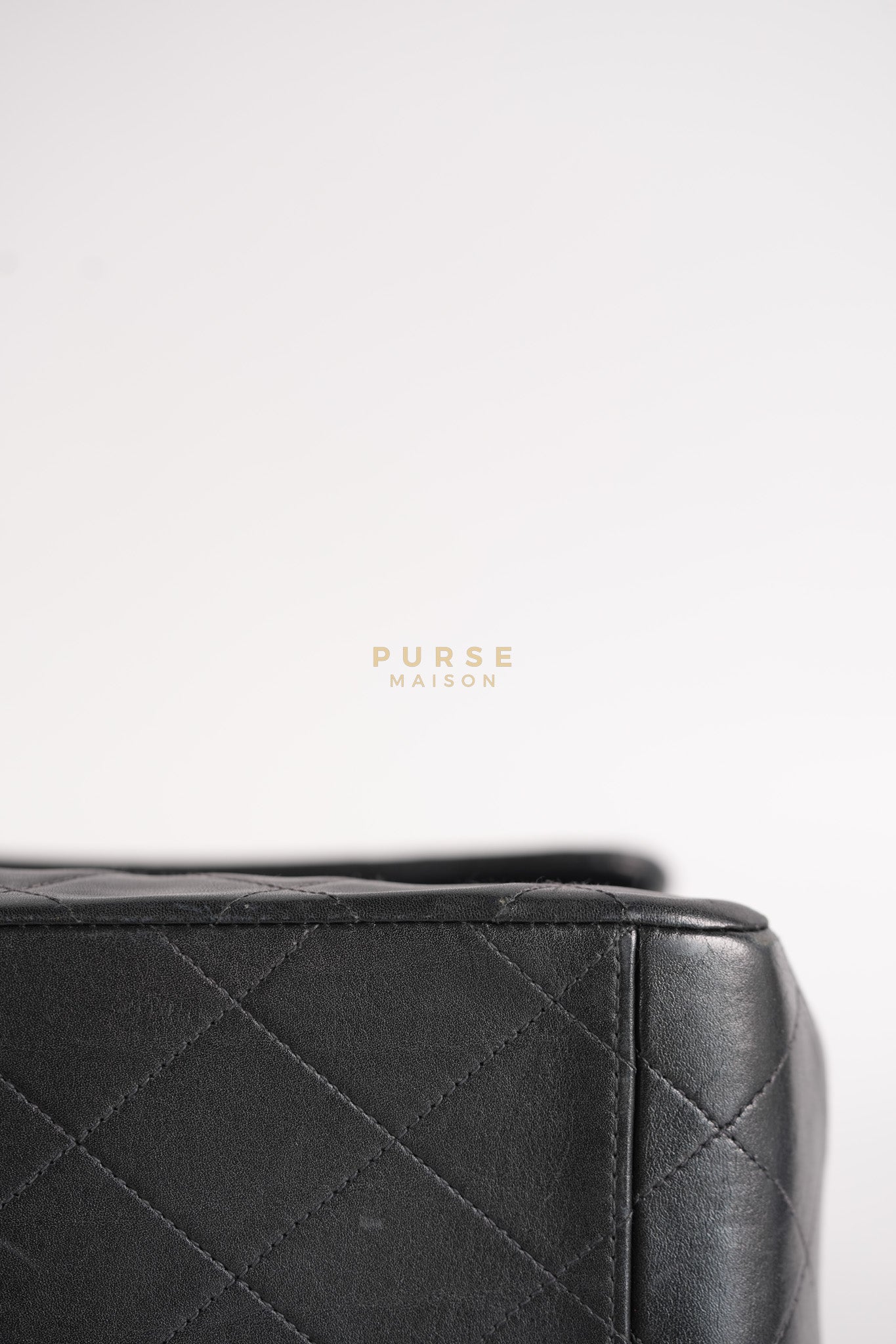 Big CC Maxi Single Flap Vintage Bagin Black Series 3 | Purse Maison Luxury Bags Shop