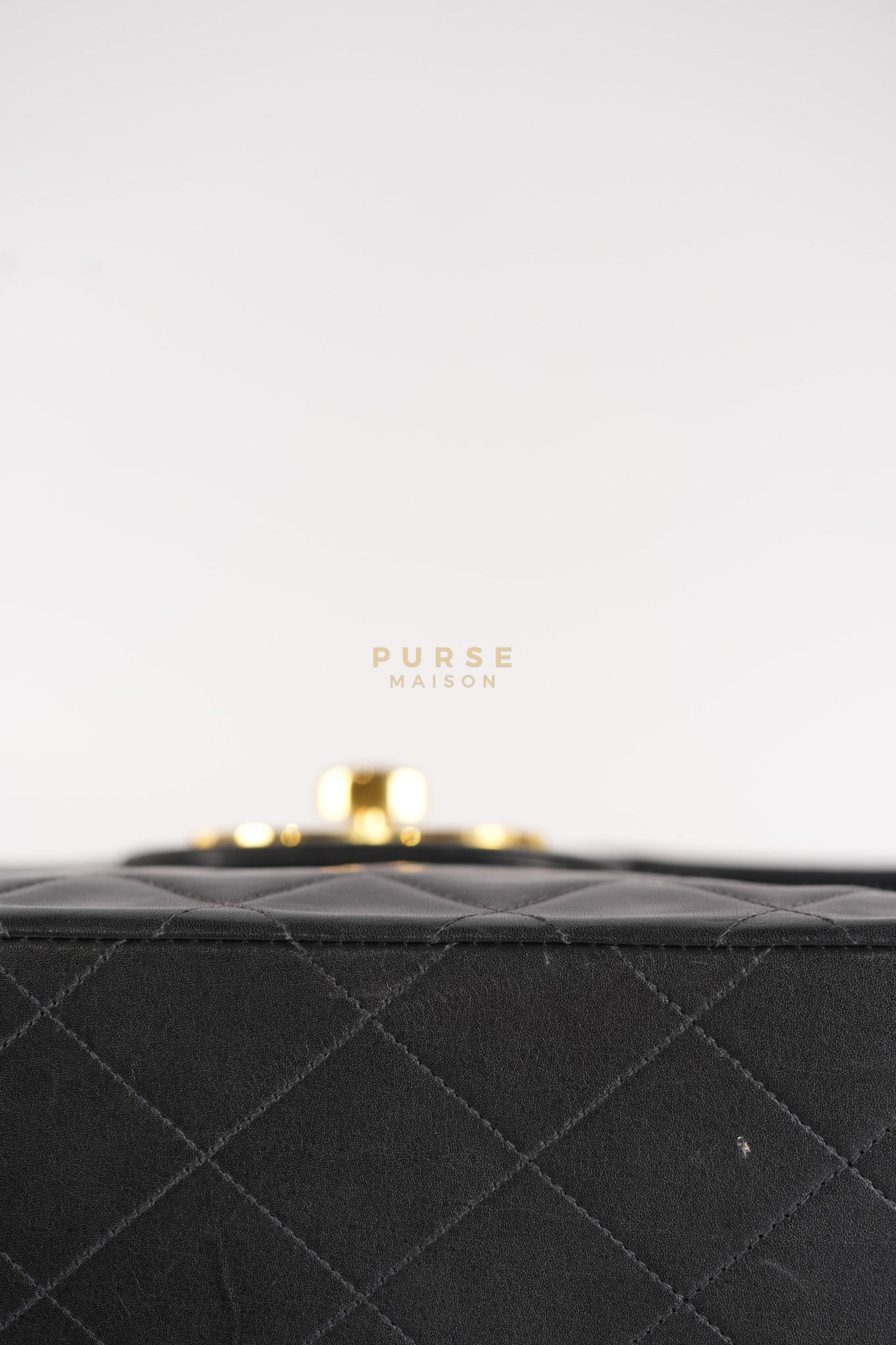 Big CC Maxi Single Flap Vintage Bagin Black Series 3 | Purse Maison Luxury Bags Shop