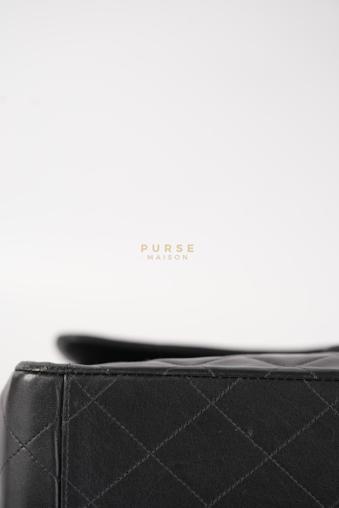 Big CC Maxi Single Flap Vintage Bagin Black Series 3 | Purse Maison Luxury Bags Shop