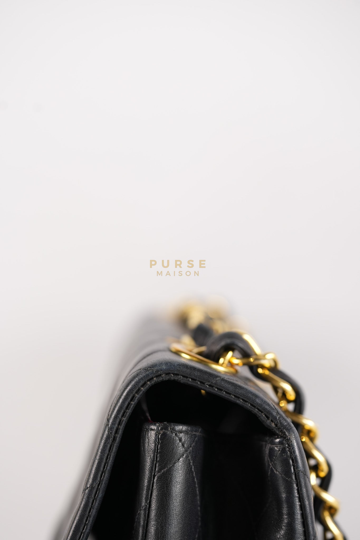 Big CC Maxi Single Flap Vintage Bagin Black Series 3 | Purse Maison Luxury Bags Shop