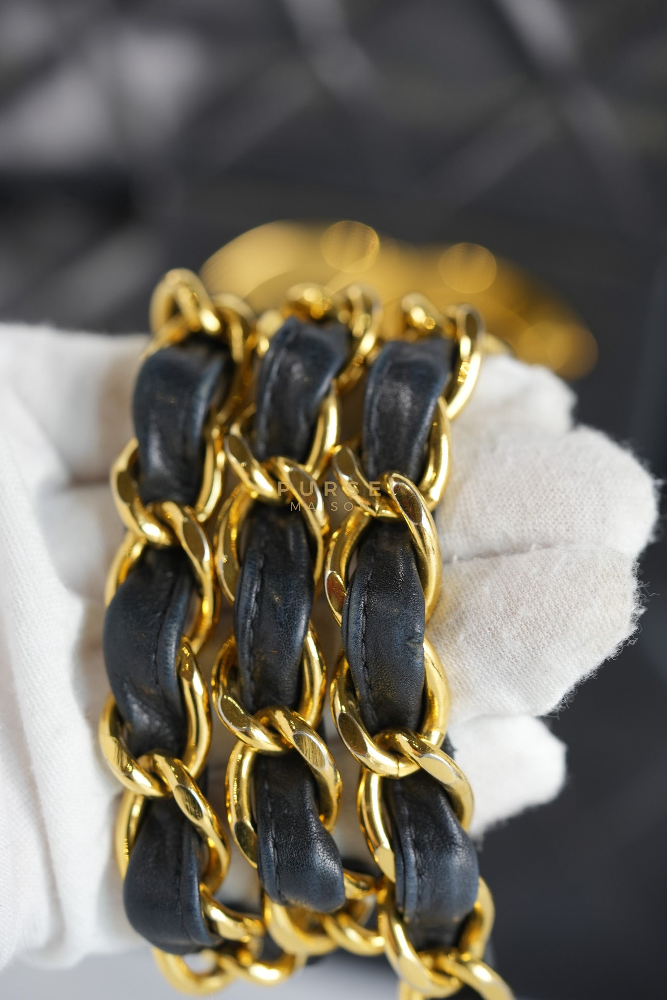 Big CC Maxi Single Flap Vintage Bagin Black Series 3 | Purse Maison Luxury Bags Shop